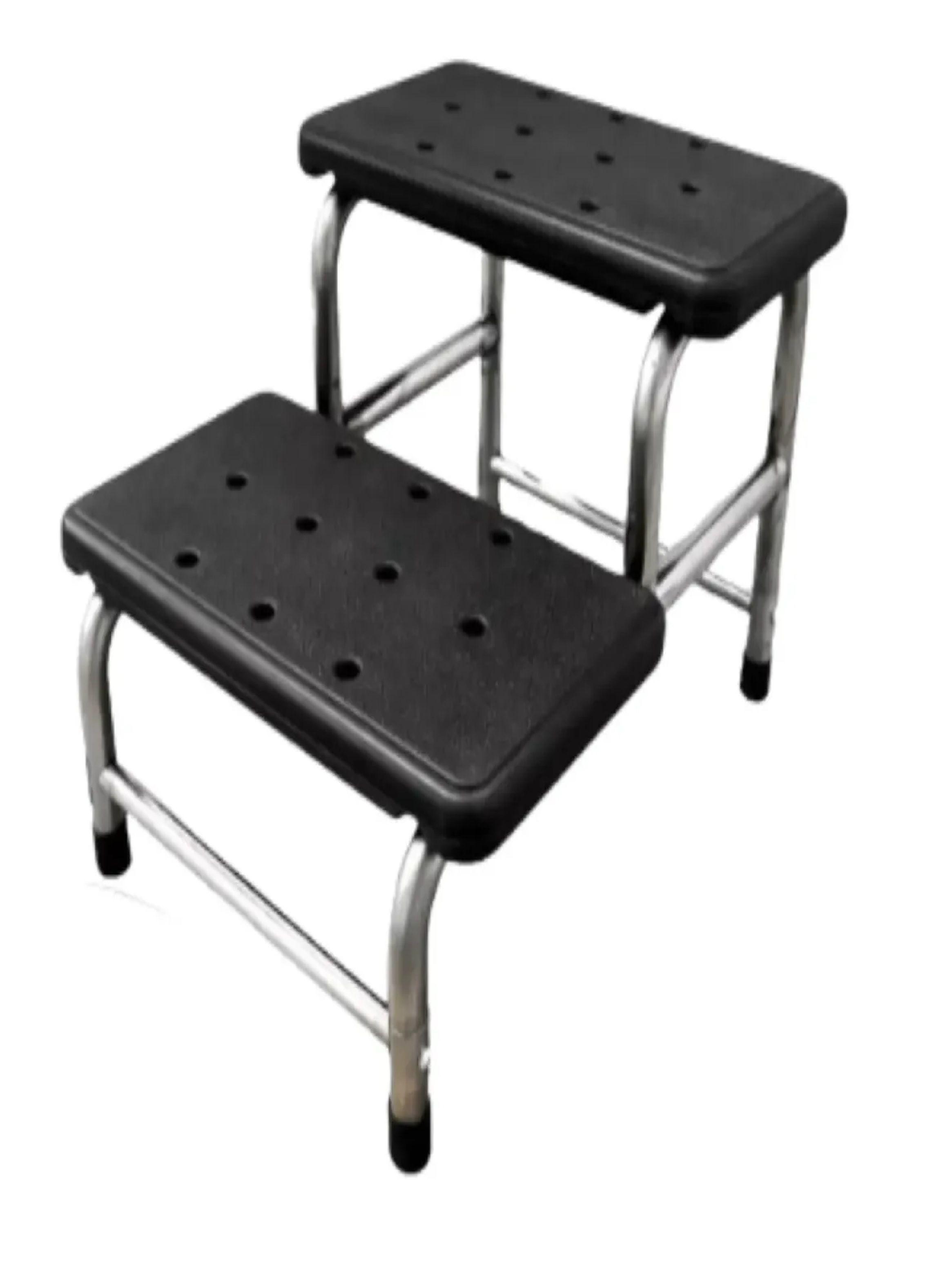Escabel Clinico De 2 Peldaños Escalinata Medica Reforzada-0