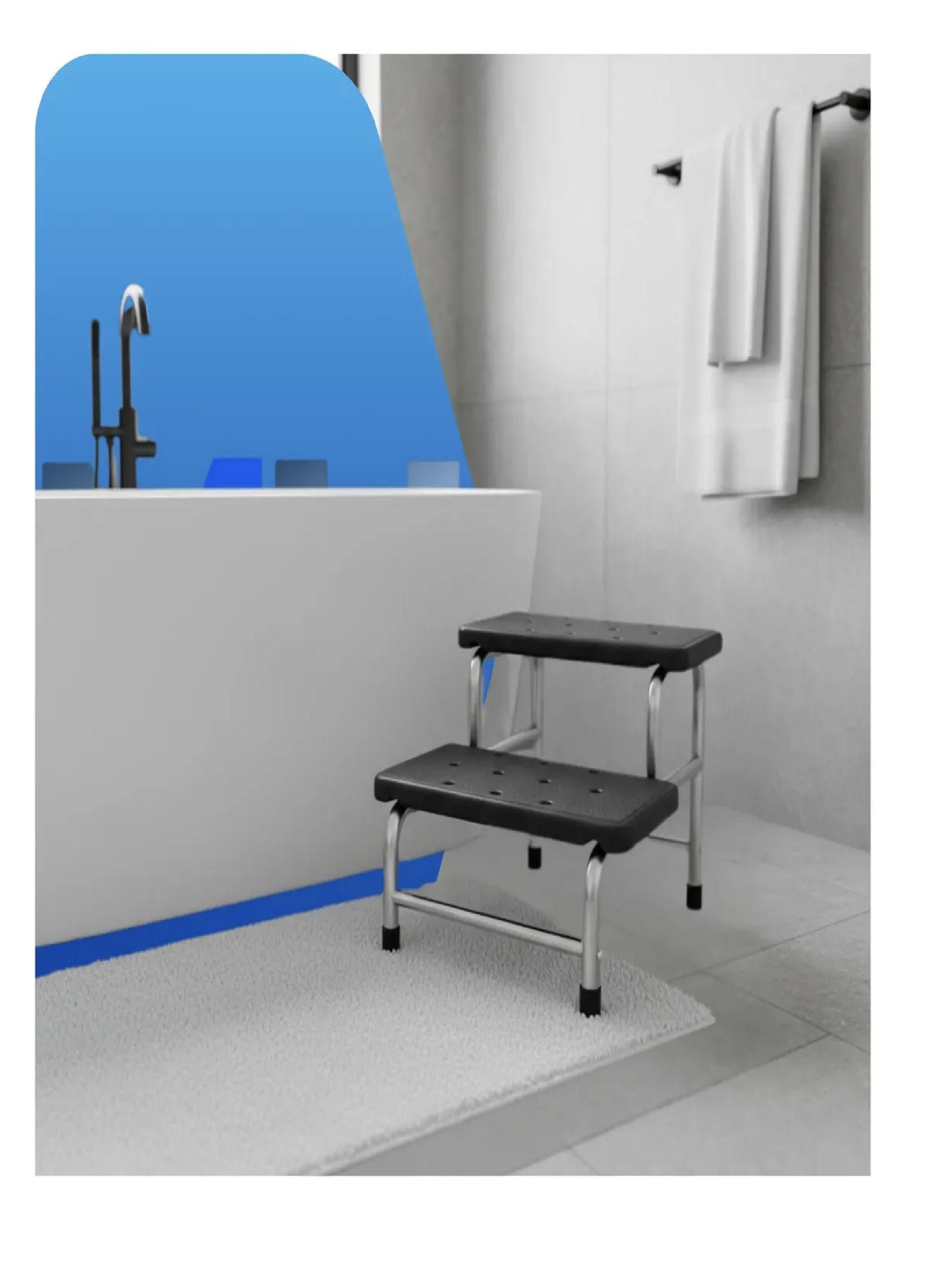 Escabel Clinico De 2 Peldaños Escalinata Medica Reforzada-4