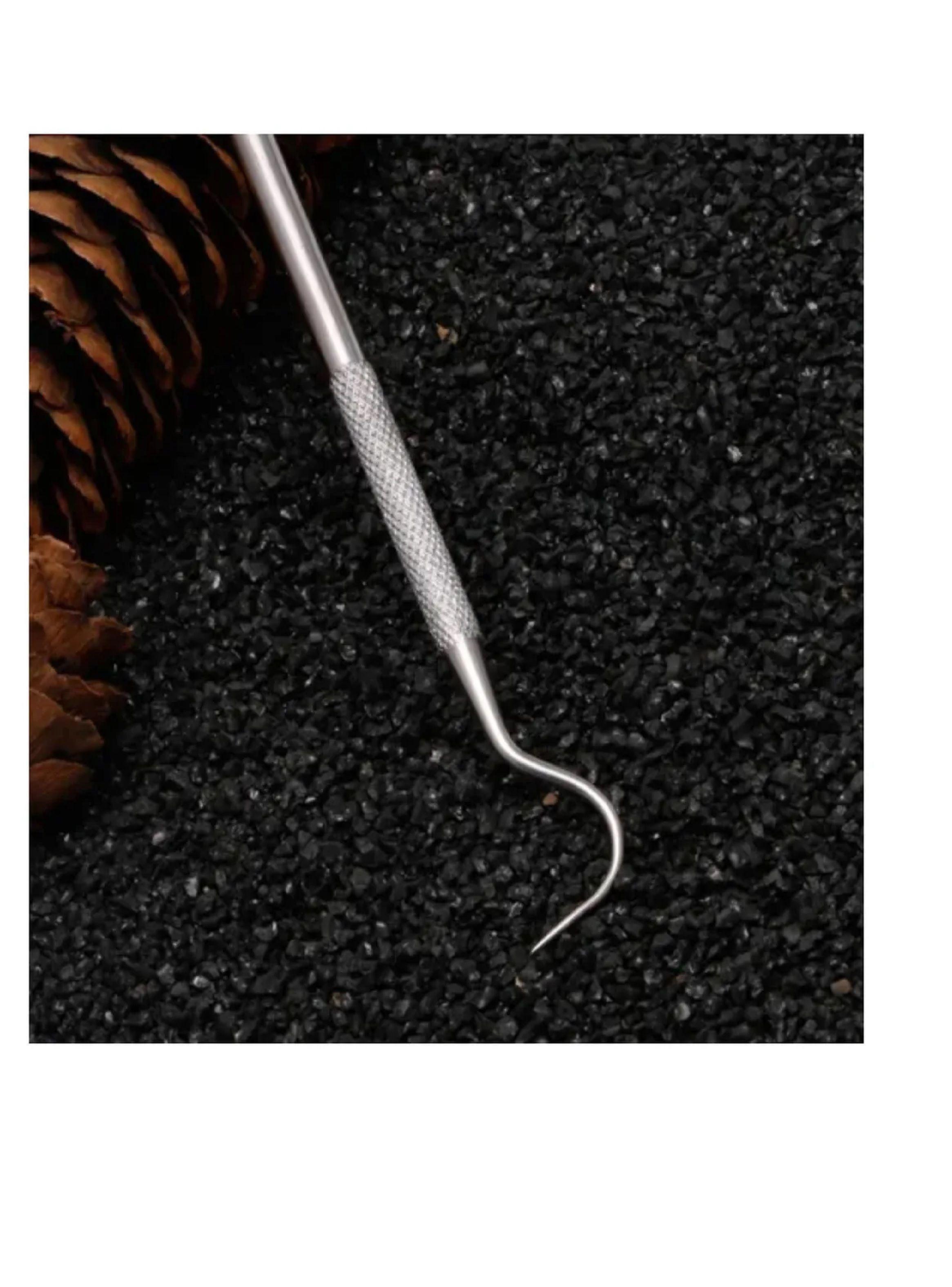 Sonda Explorador Curva Y Cureta Instrumental Dental-4