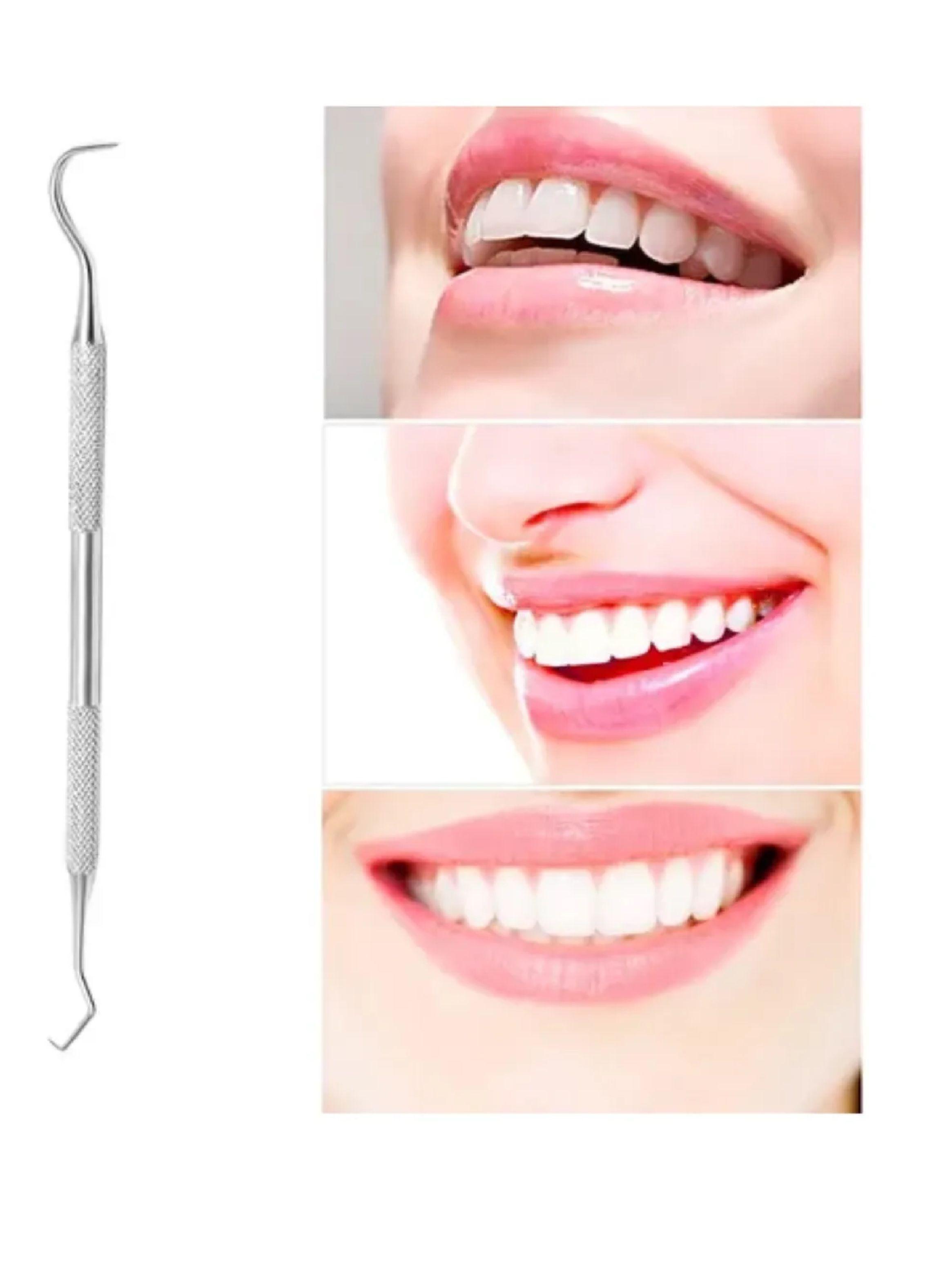 Sonda Explorador Curva Y Cureta Instrumental Dental-5