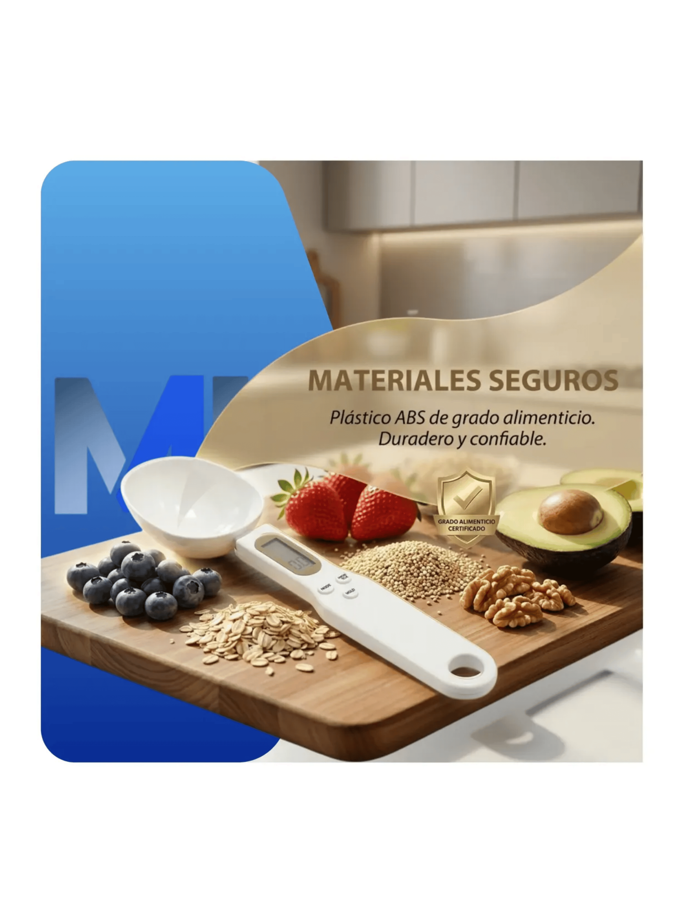 Cuchara Medidora Digital Bascula Balanza Precision 500g-5