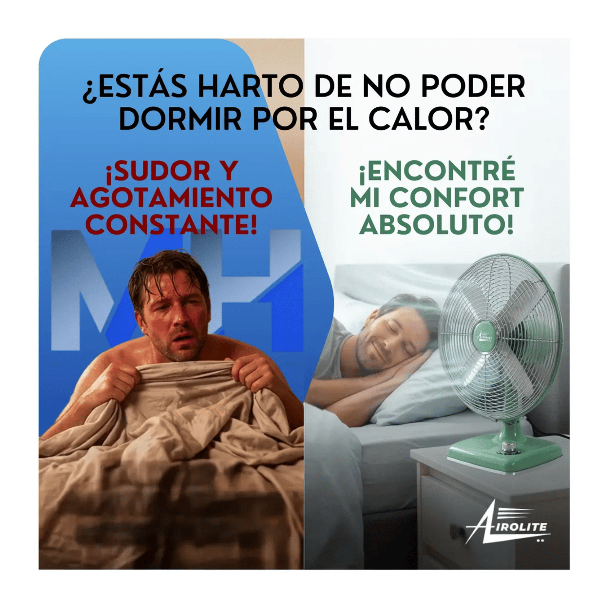 Ventilador Sobremesa Retro Airolite V12sr Verde 70 Anos 35w-2