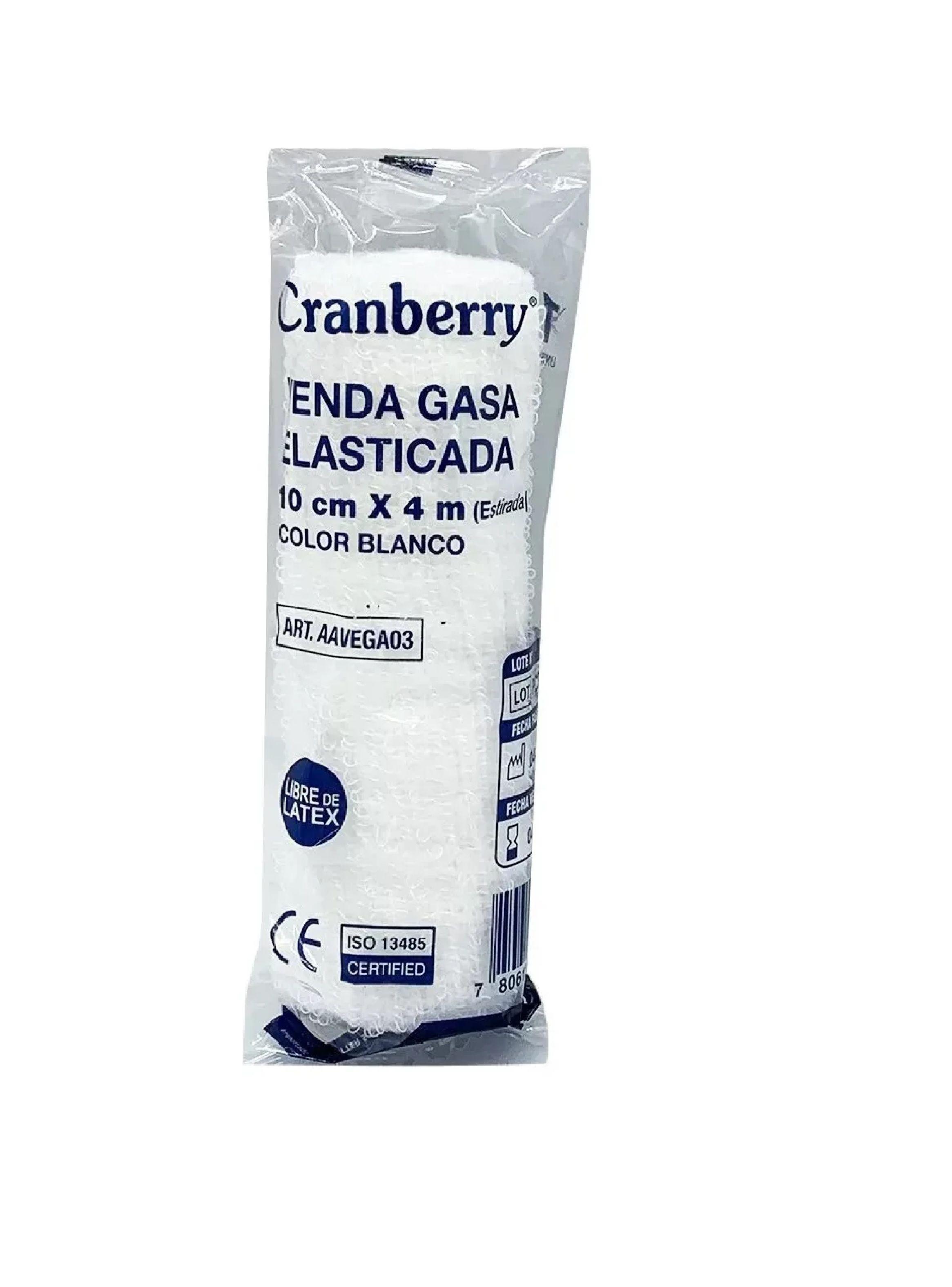 Venda Gasa Elastica Cranberry De 10cm X 4cm Caja X 20 Unid-2