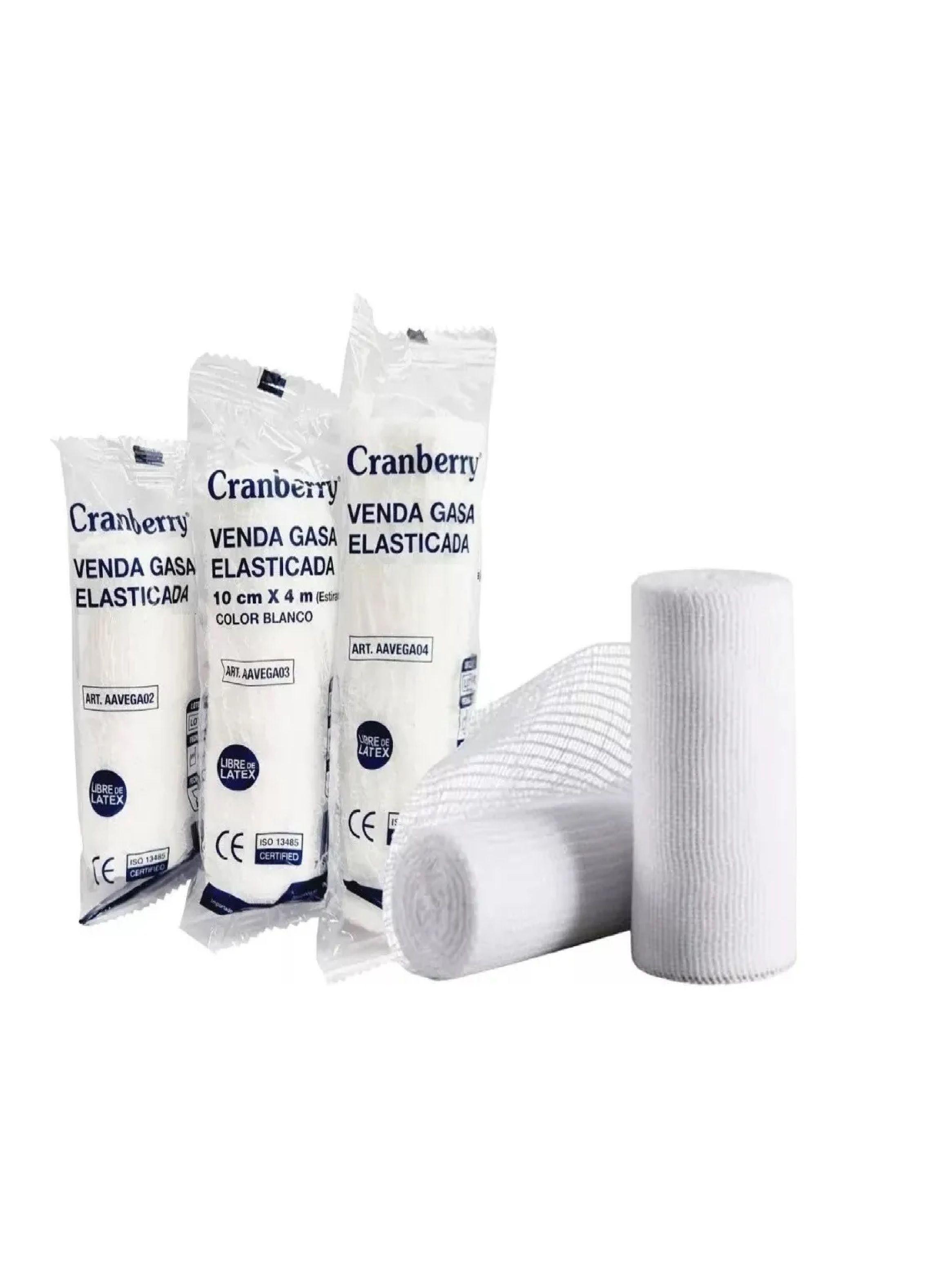 Venda Gasa Elastica Cranberry De 10cm X 4cm Caja X 20 Unid-3