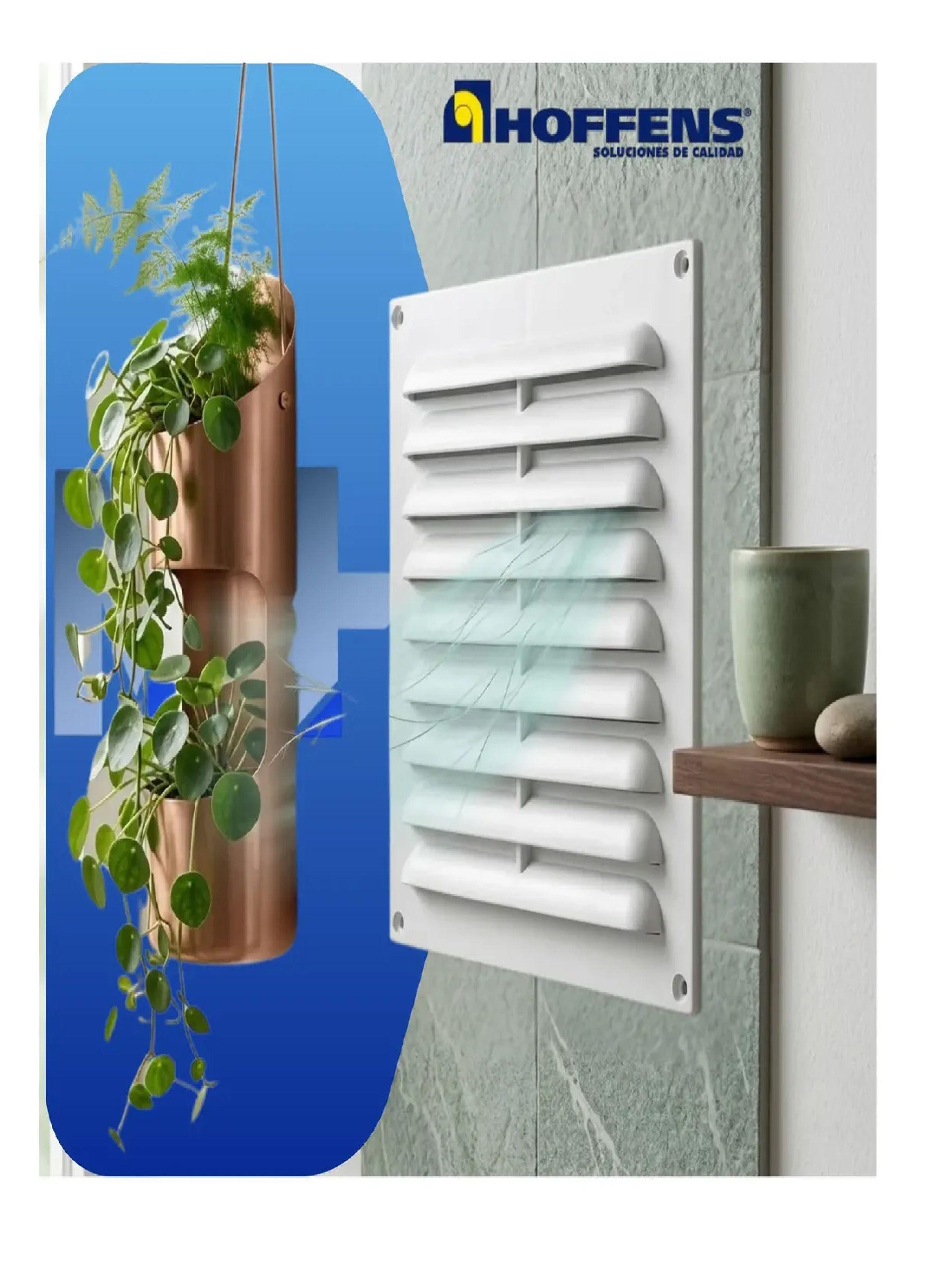 Celosia Plana Sobrepuesta 20x20cm Con Proteccion Uv Blanca-3