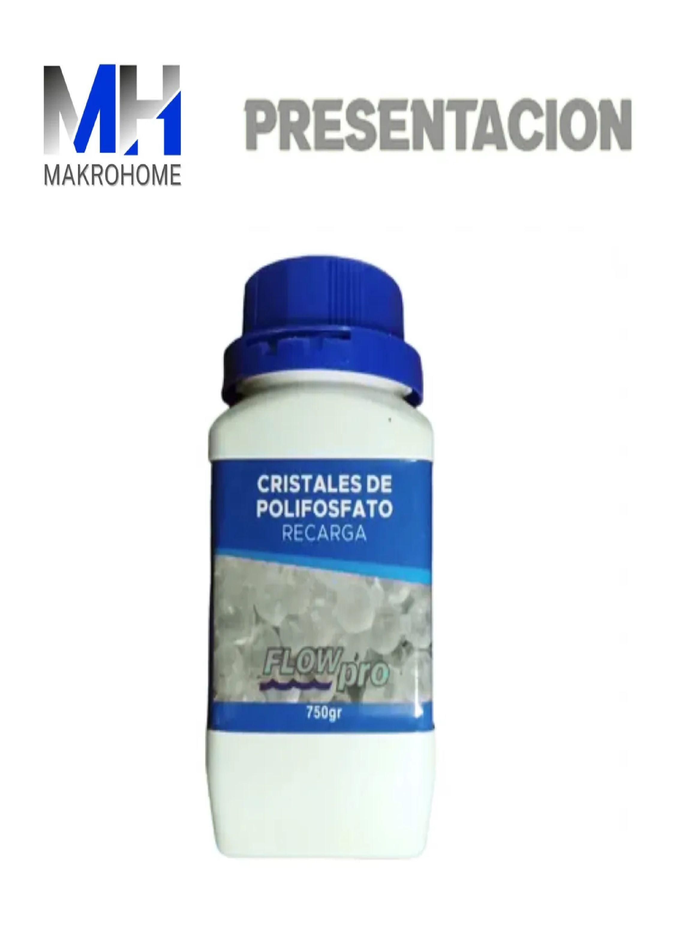 Recarga Cristales Polifosfato 750g Flowpro Filtro Antisarro-5