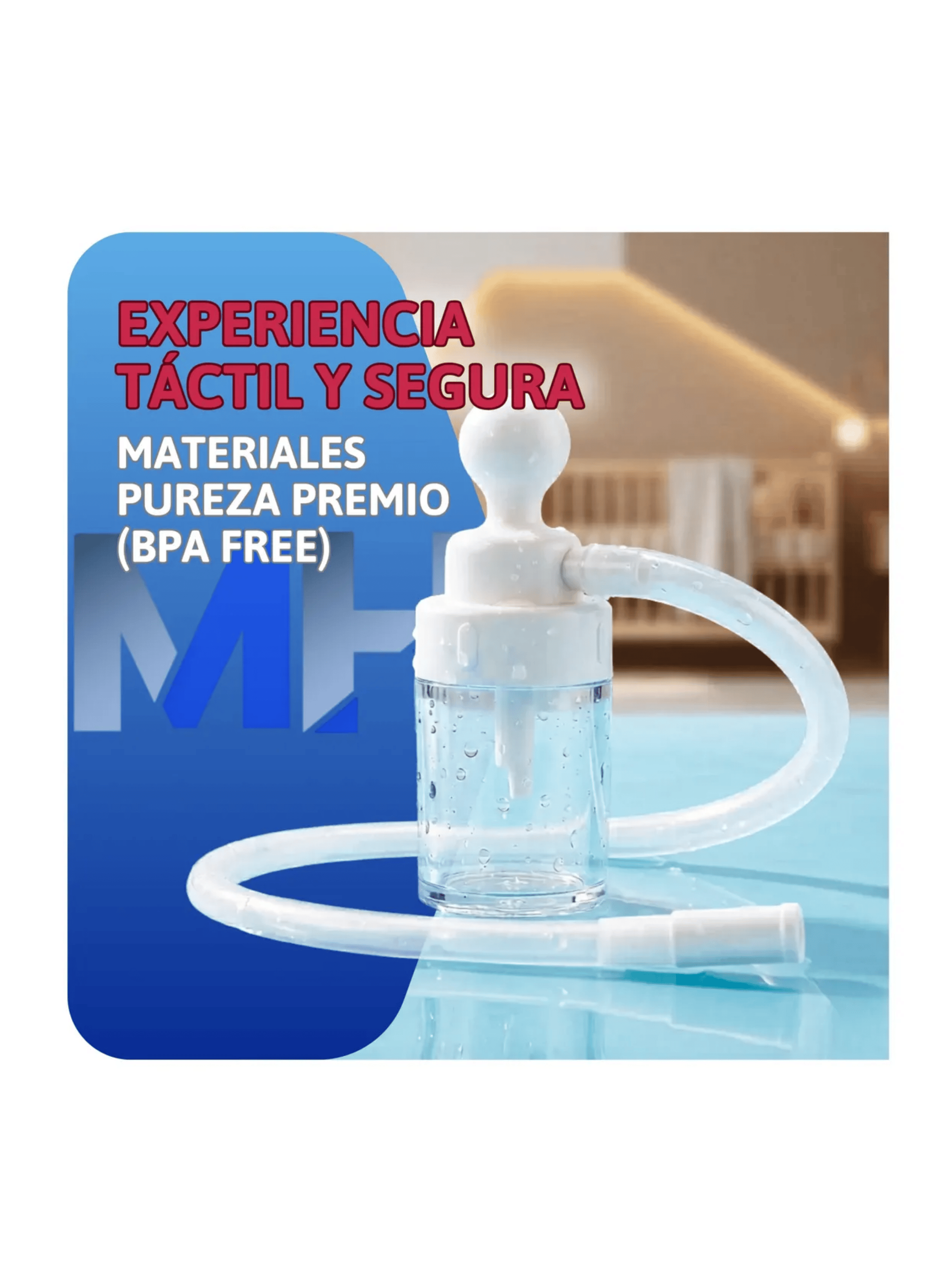 Aspirador Nasal Con Deposito Pigeon Blanco Saca Mocos-3