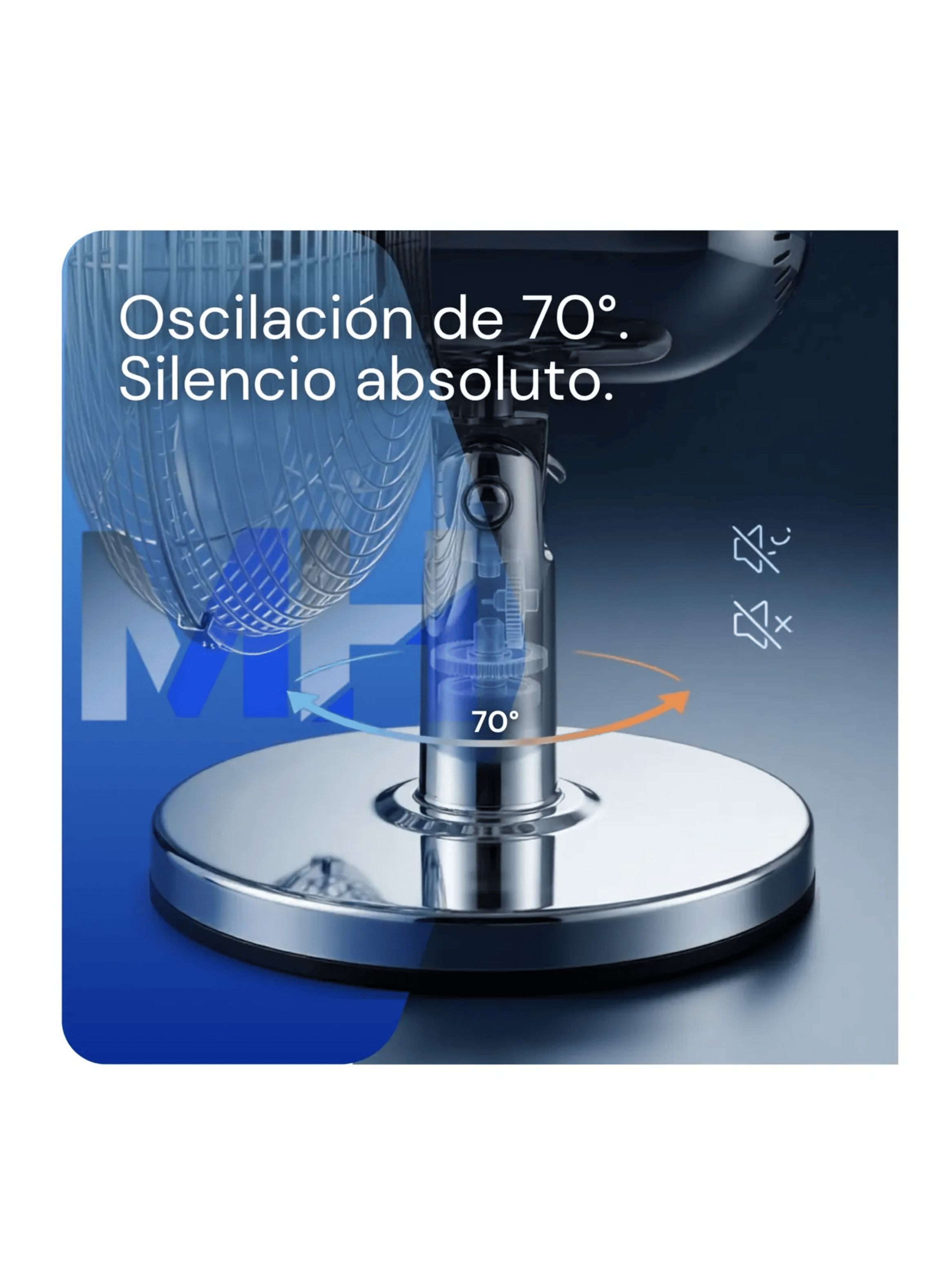 Ventilador Sobremesa 10 Pulgadas Airolite V10sm Metalico 30w-6