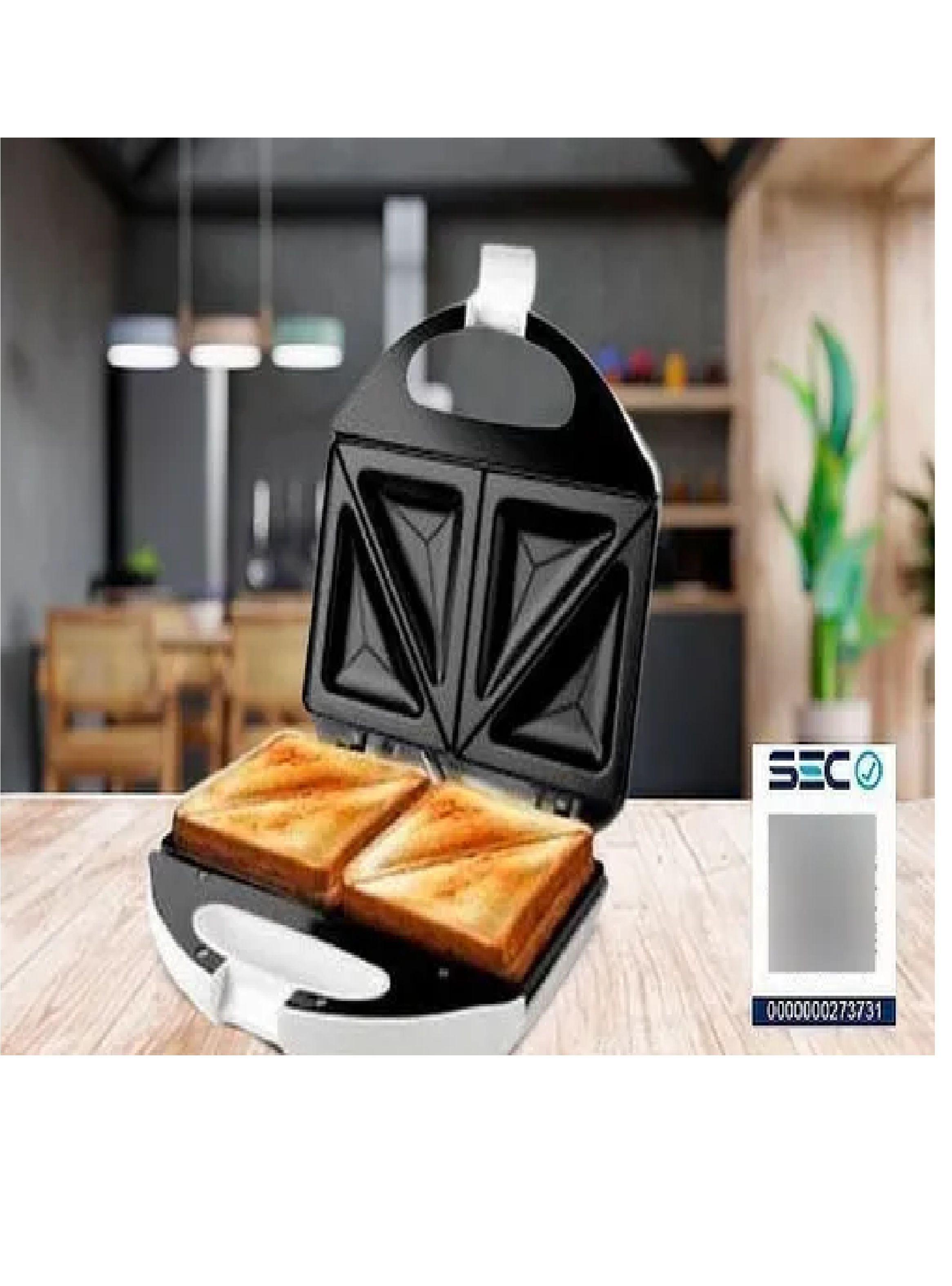 Tostador Sandwichera Sindelen Duo Blanco 2 Platos-3