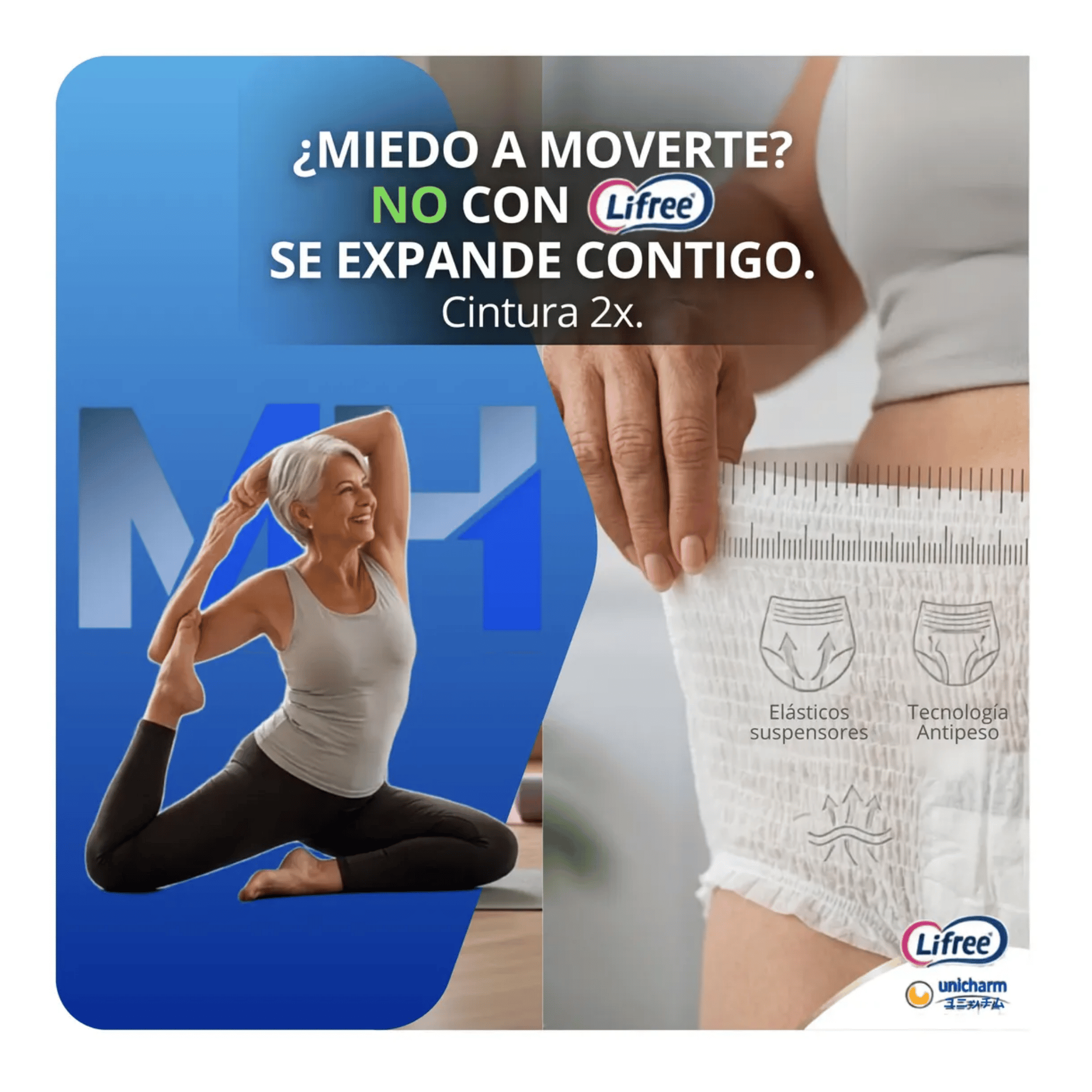 Panal Adulto Lifree Pants P m 27 Unidades 8 Horas Pack X3-3
