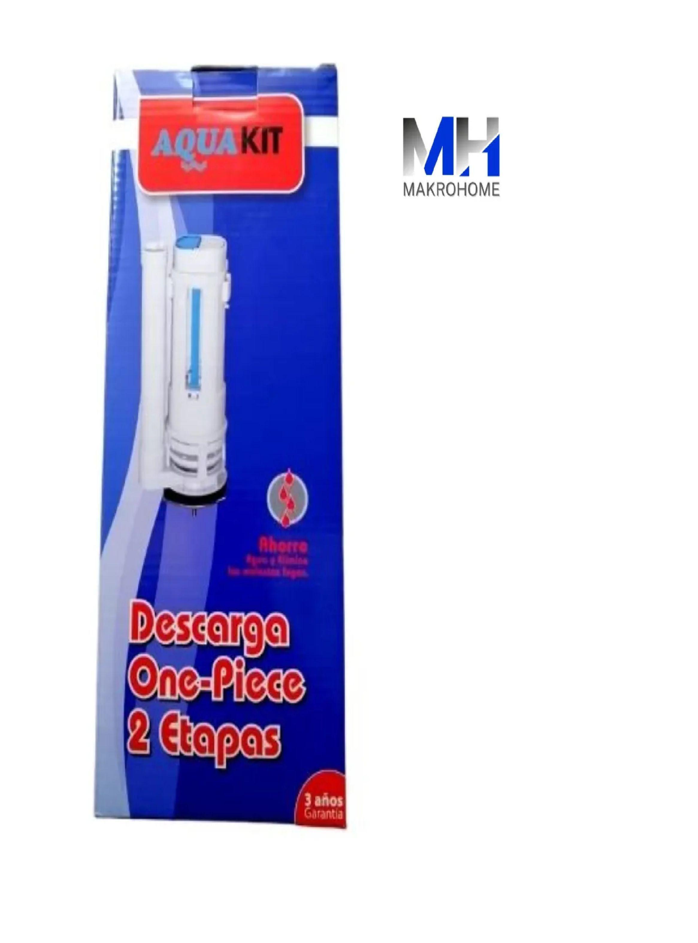 Kit Valvula De Descarga Estanque Wc Alta Aquakit 24cm +boton-5