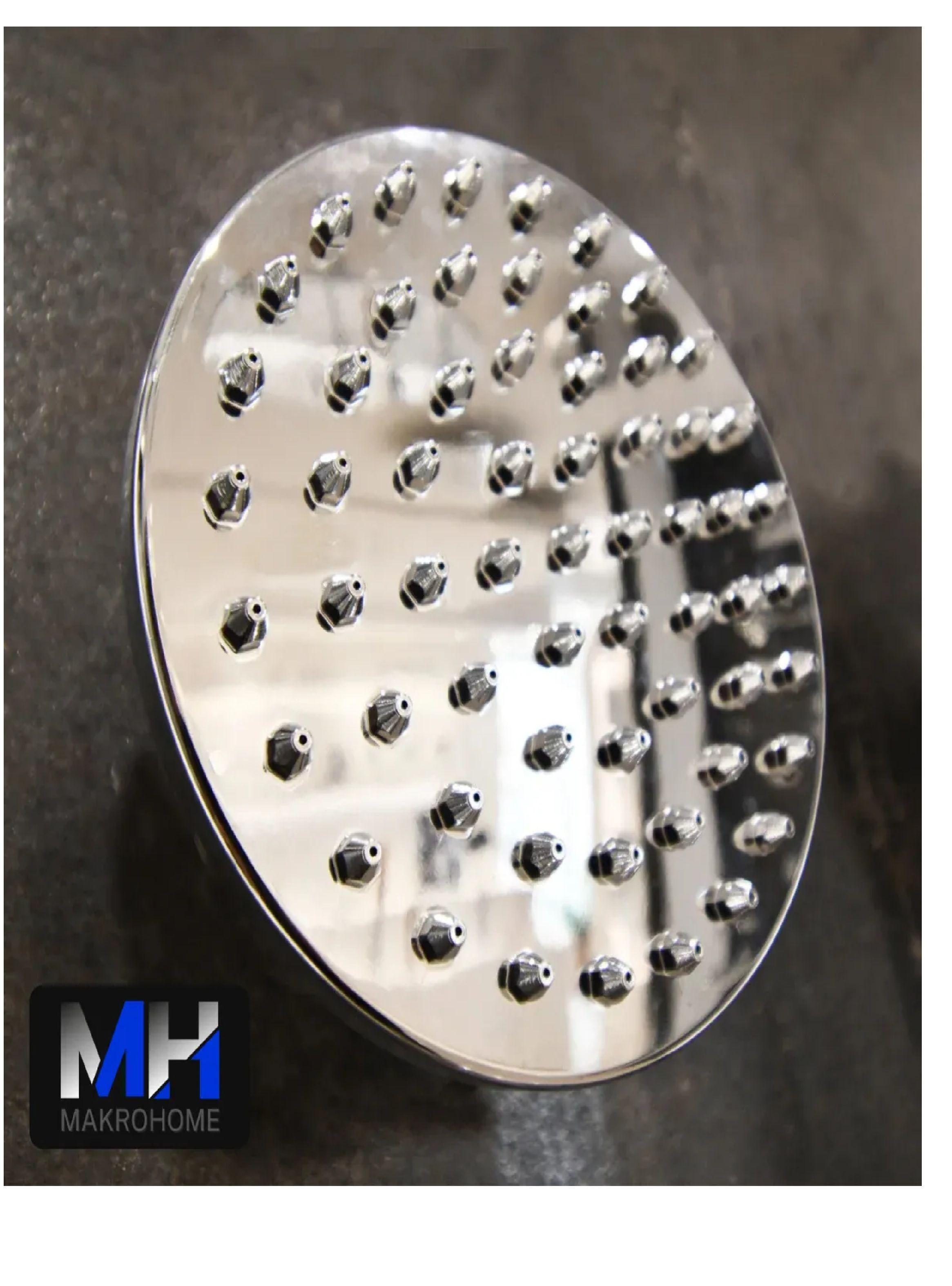 Plato Ducha Redondo Acero Inoxidable 20cm Taumm-2
