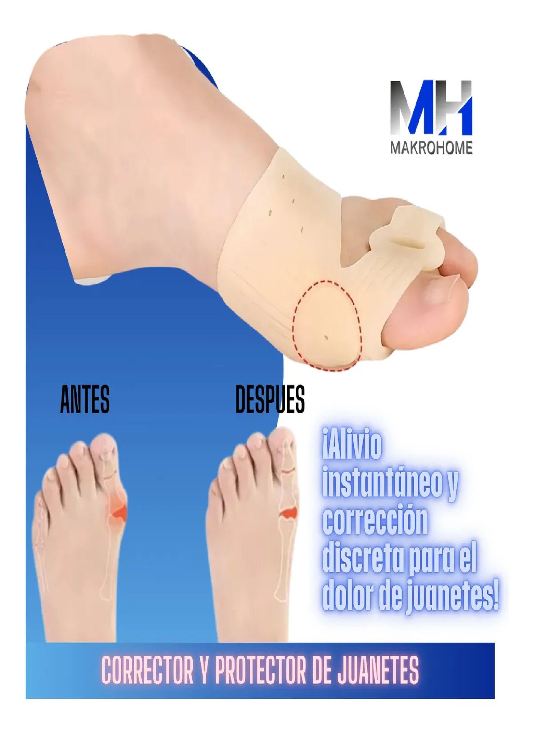 Separador Corrector Juanetes Metatarsal Dedos Pie Con Iman-3