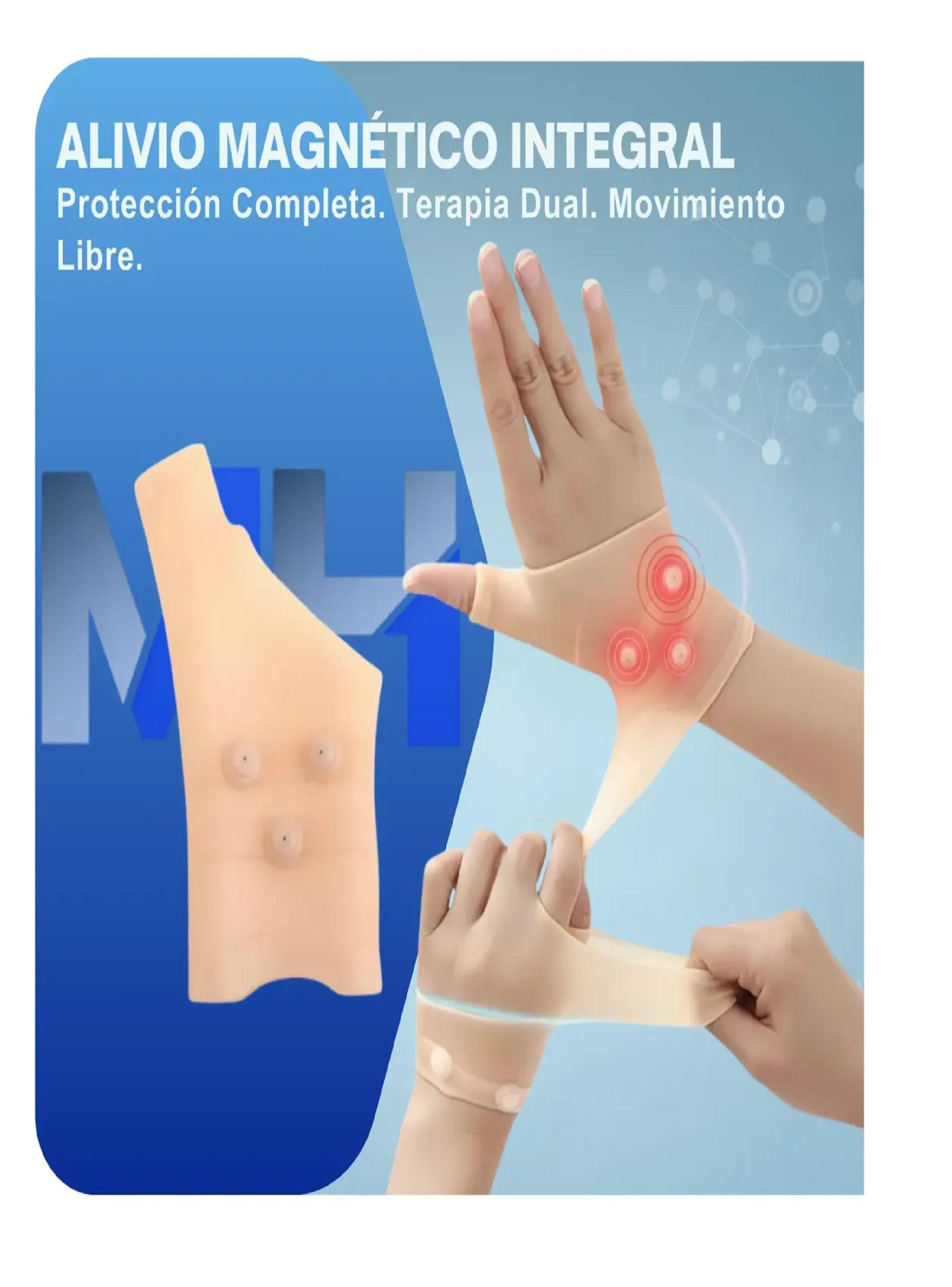 Guante Silicona Magnetico Artritis Tendinitis Tunel Carpiano-2