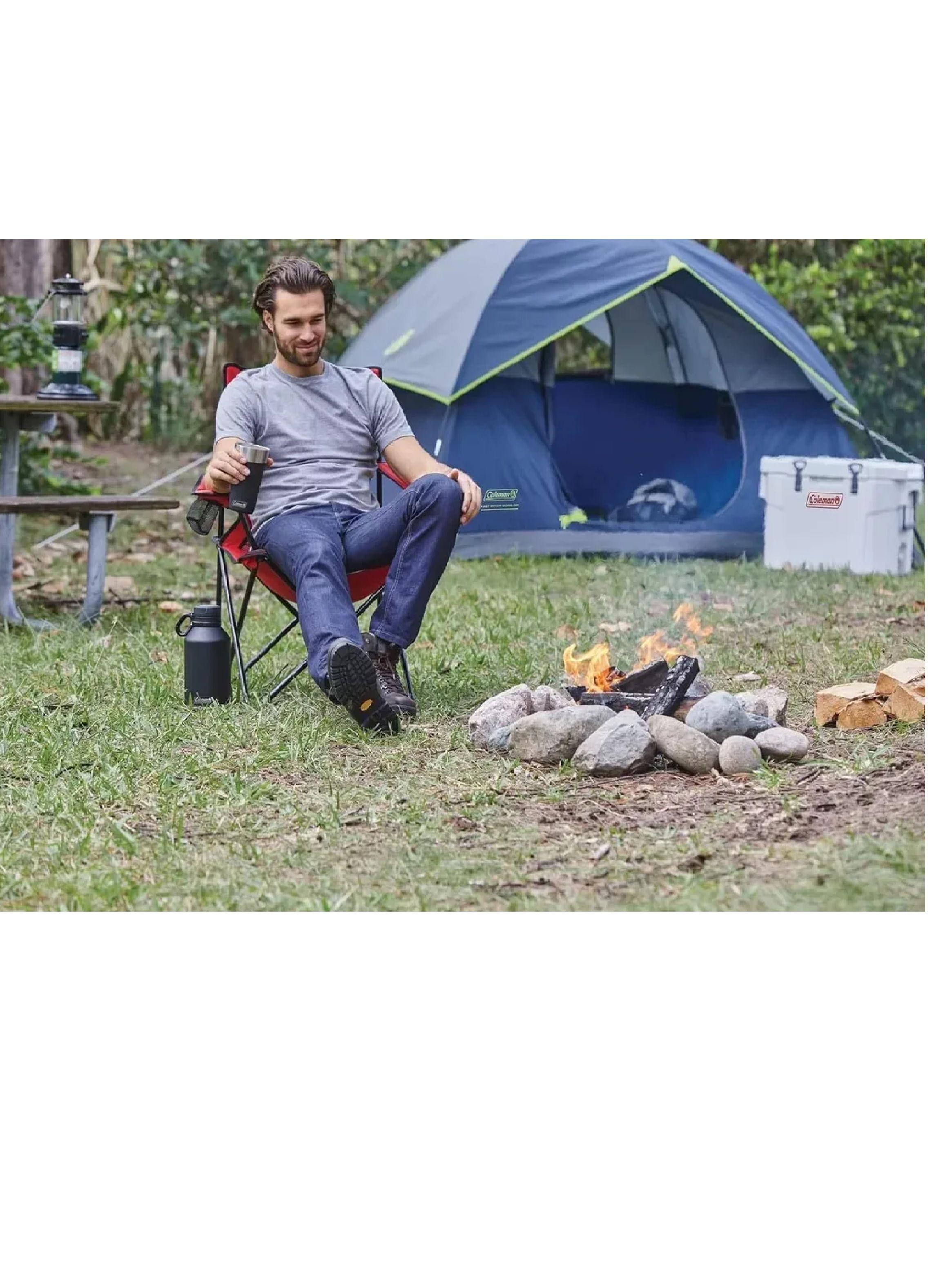 Silla De Camping Cuádruple De Malla Coleman Con Bolso-4