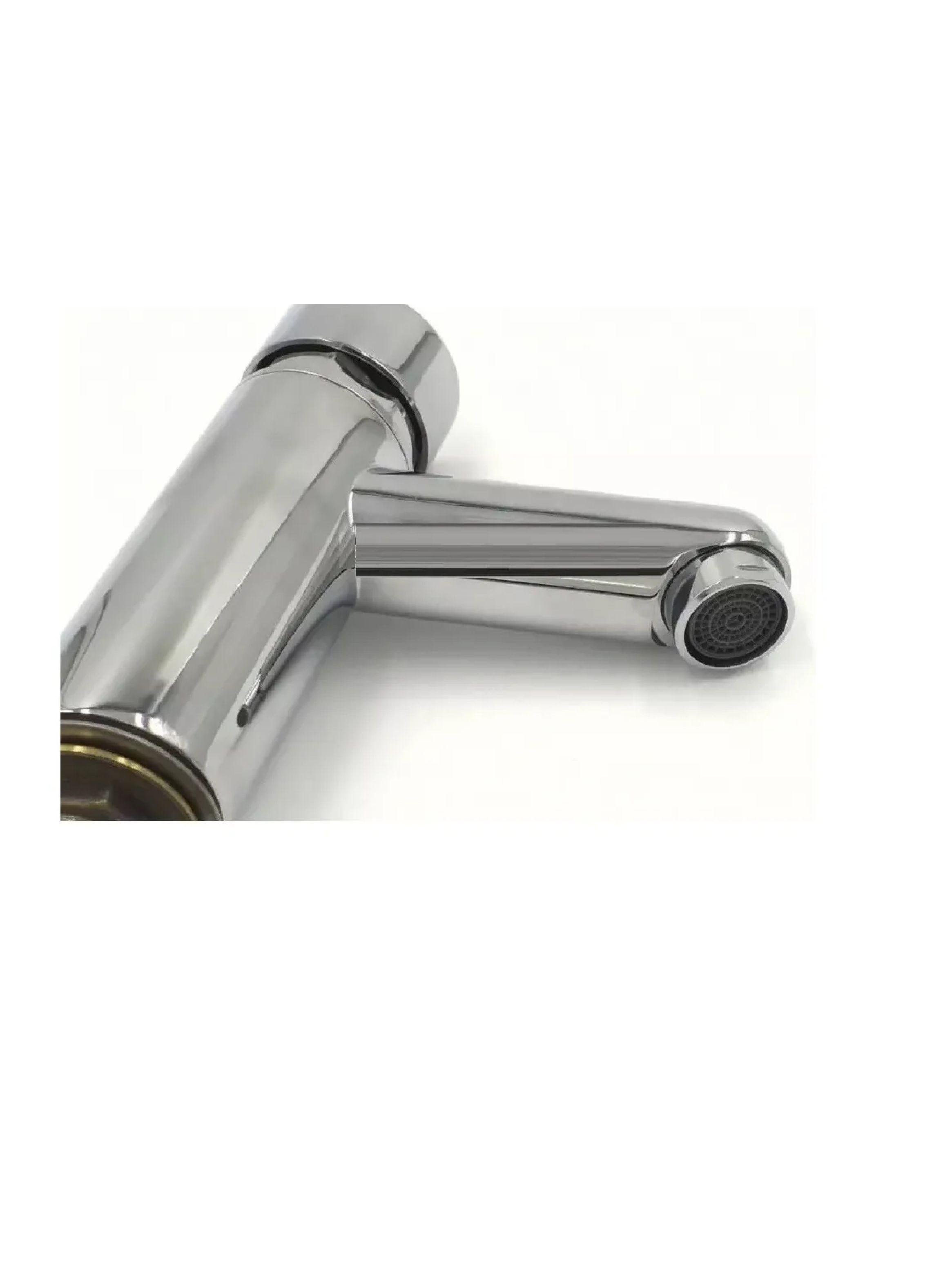 Llave Lavamanos Lavatorio Temporizada Cilíndrica Taumm 6 Seg-3