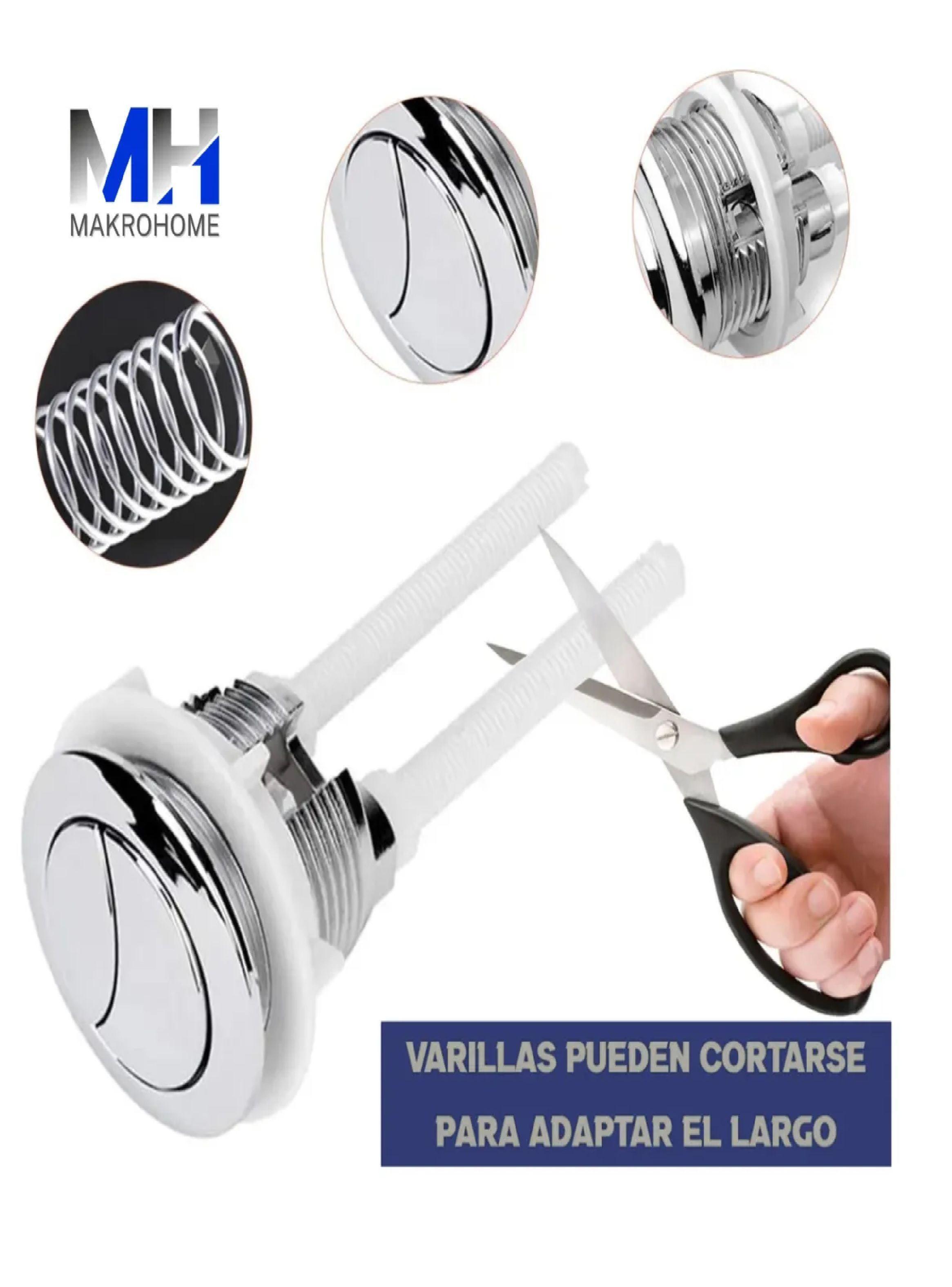 Boton Estanque Wc 58 Mm Superior Descarga Doble Aquakit-2