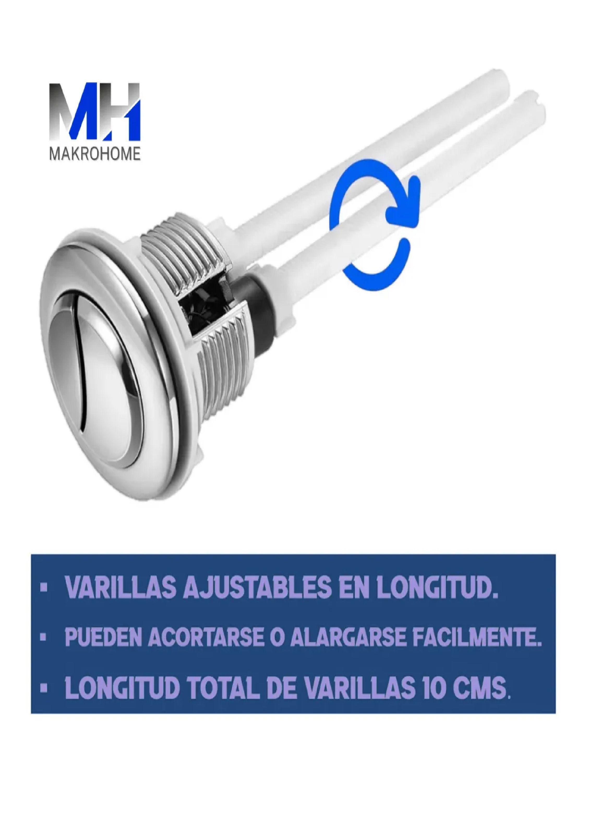 Boton Estanque Wc 58 Mm Superior Descarga Doble Aquakit-3