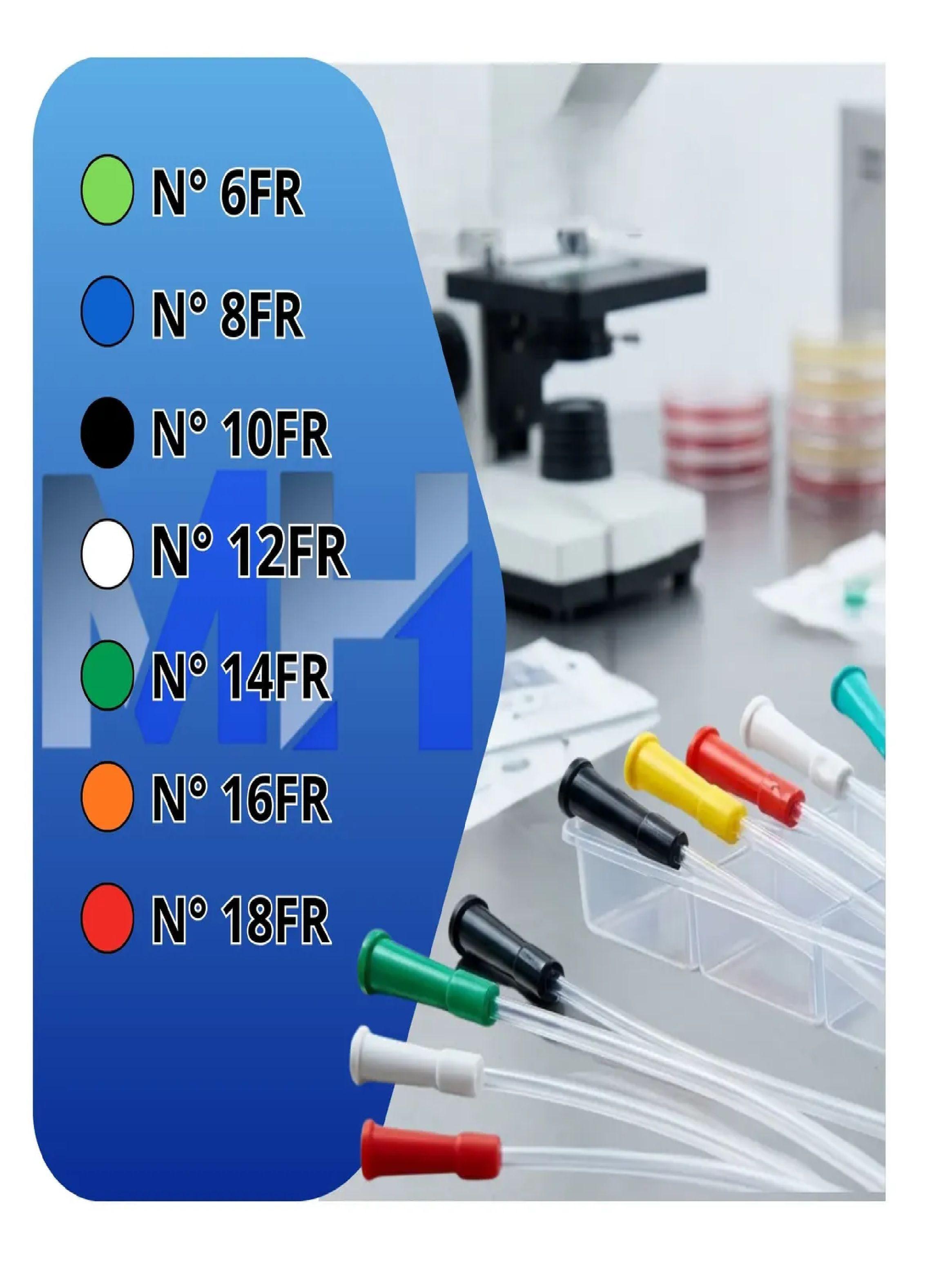 Sondas Nelaton Estéril Desechable 12 Fr Pack X10-2