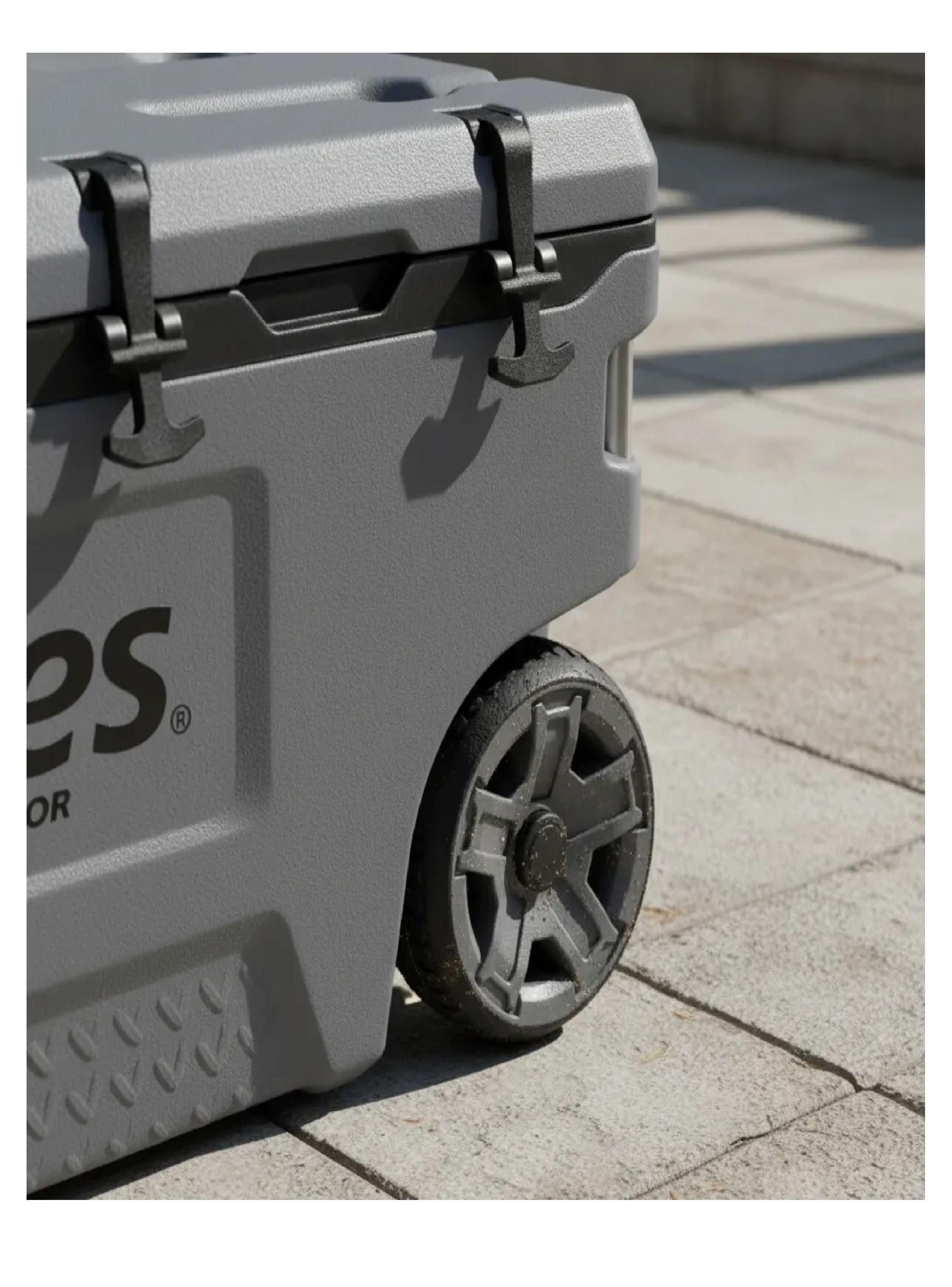 Cooler Nevera Rigida Con Ruedas Alpes 120 Litros-7