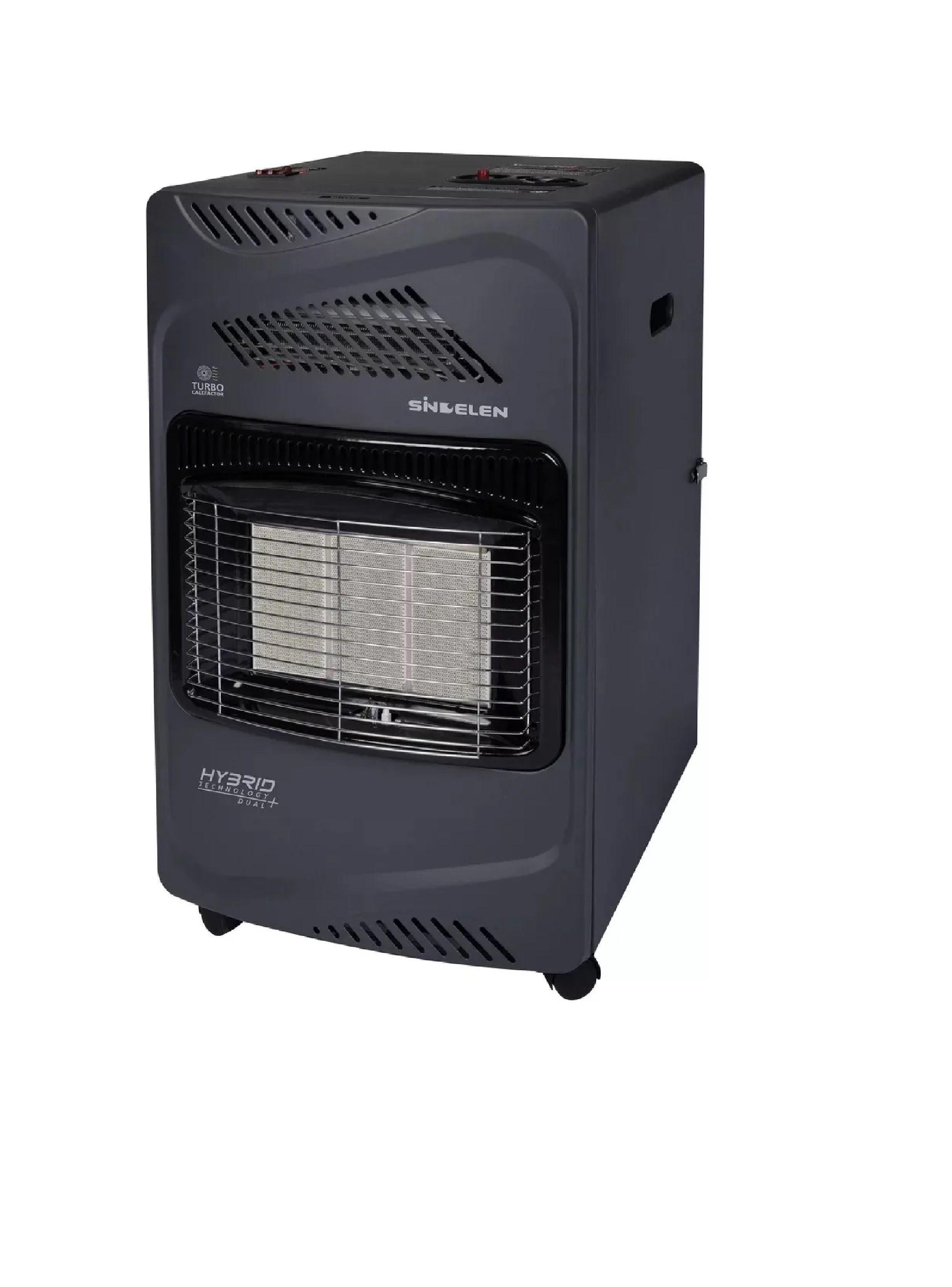 Estufa A Gas Hibrida Con Turbo Calefactor Sr-6350ng Sindelen-2