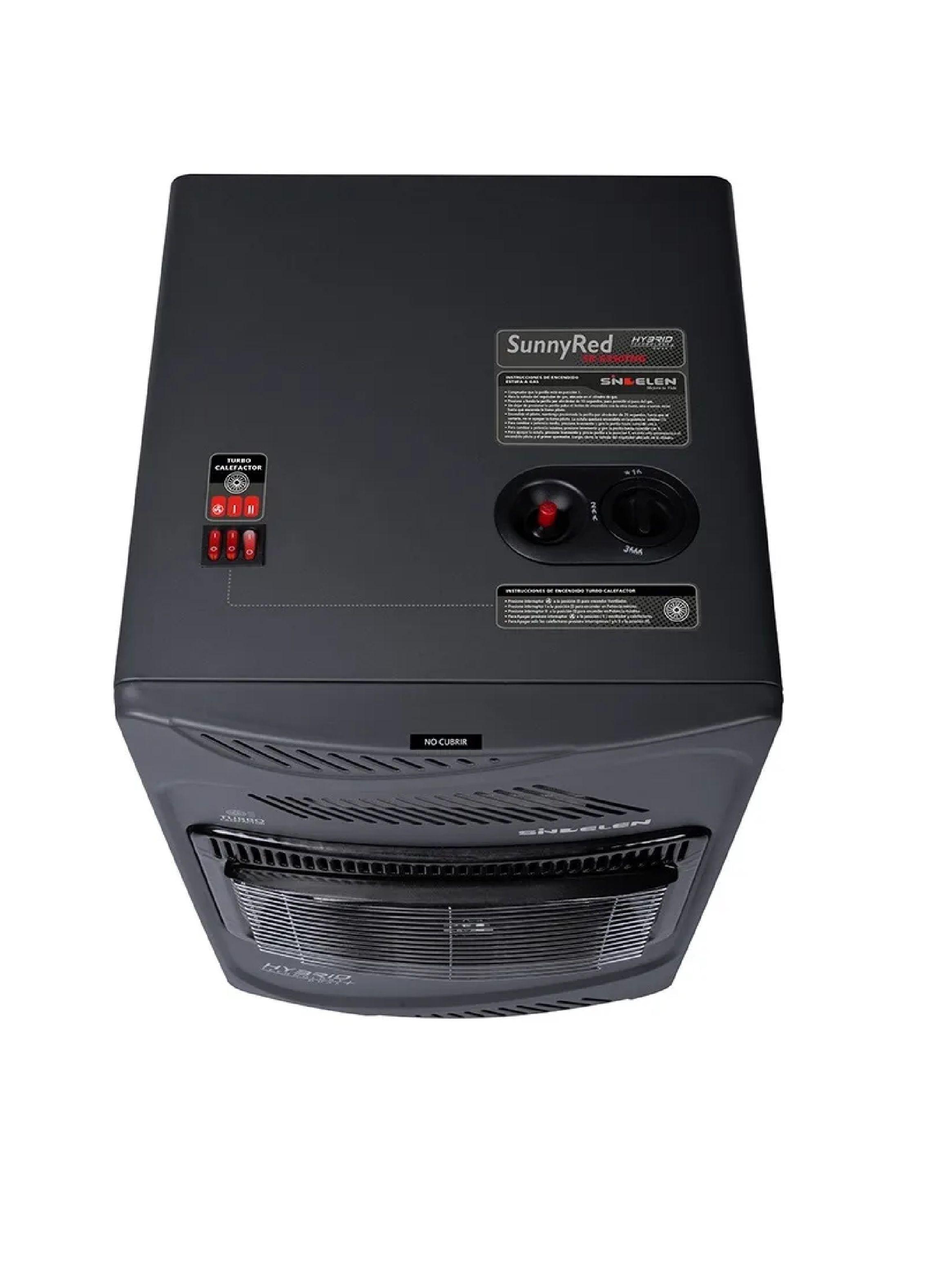 Estufa A Gas Hibrida Con Turbo Calefactor Sr-6350ng Sindelen-3
