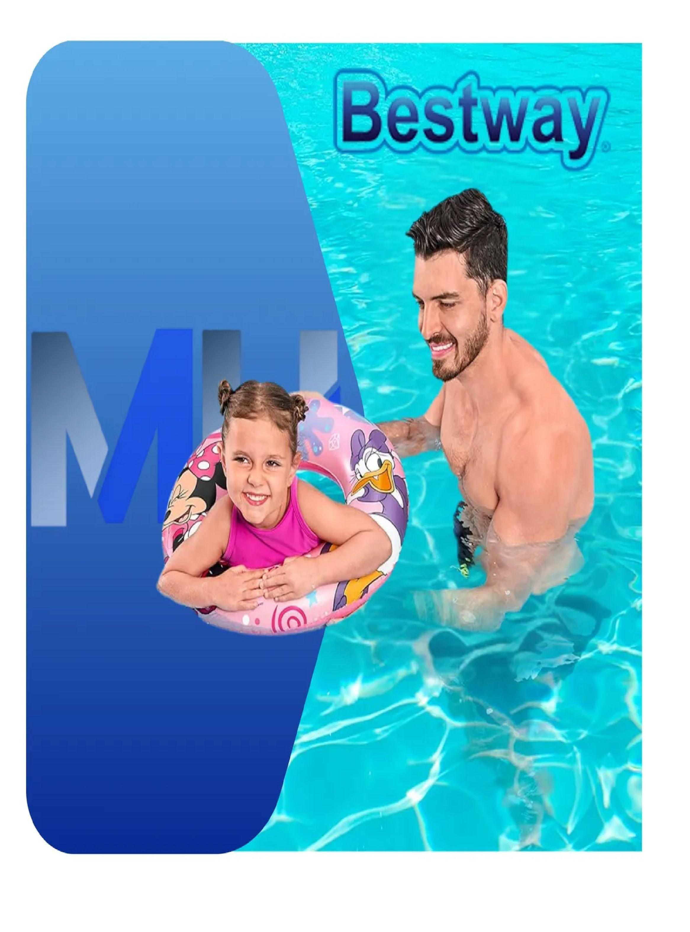 Flotador Salvavidas Aro Infantil Bestway Personajes Original Minnie-2