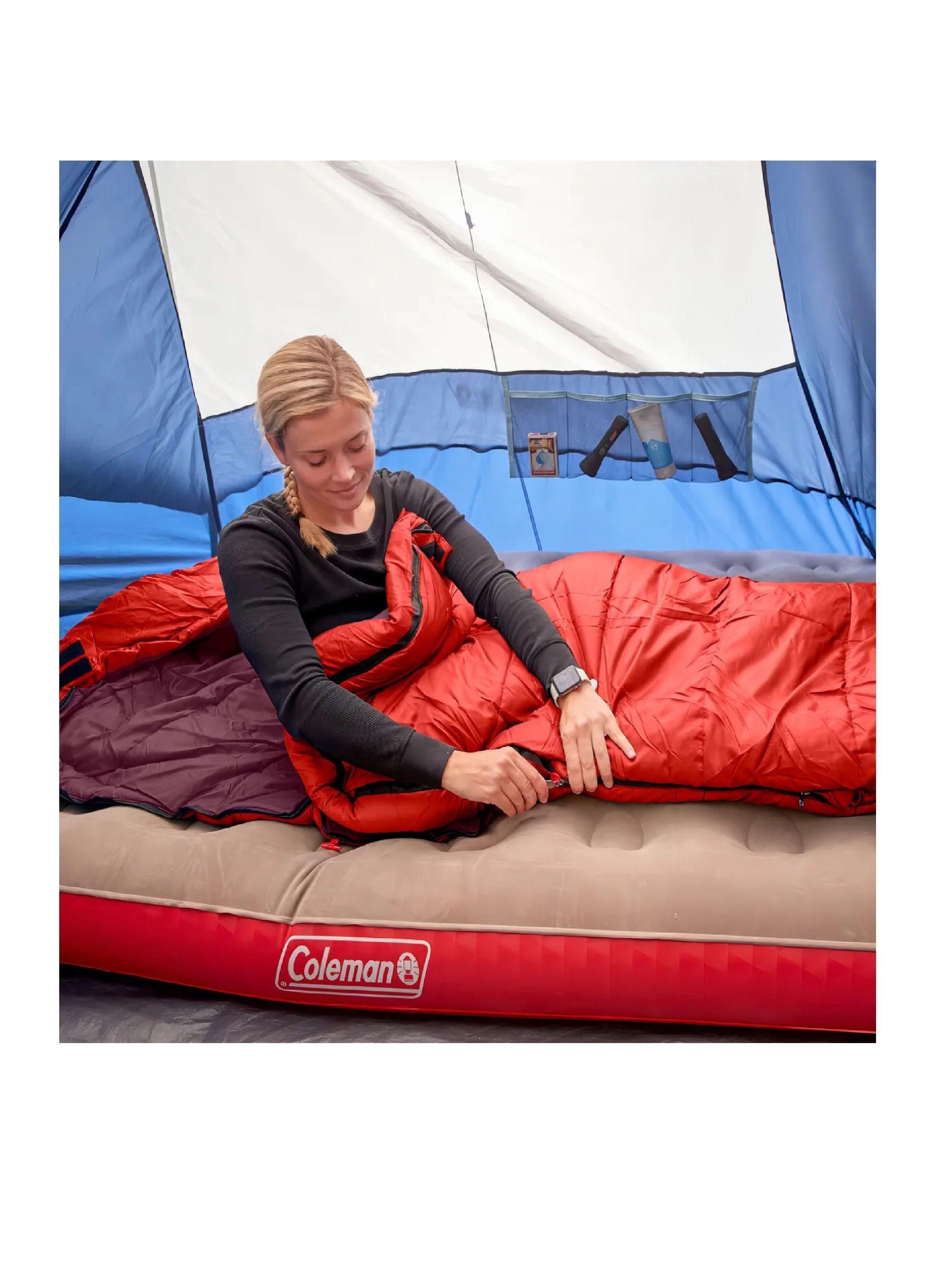 Saco De Dormir Coleman 4 Grados Momia Cierre Izquierdo-5