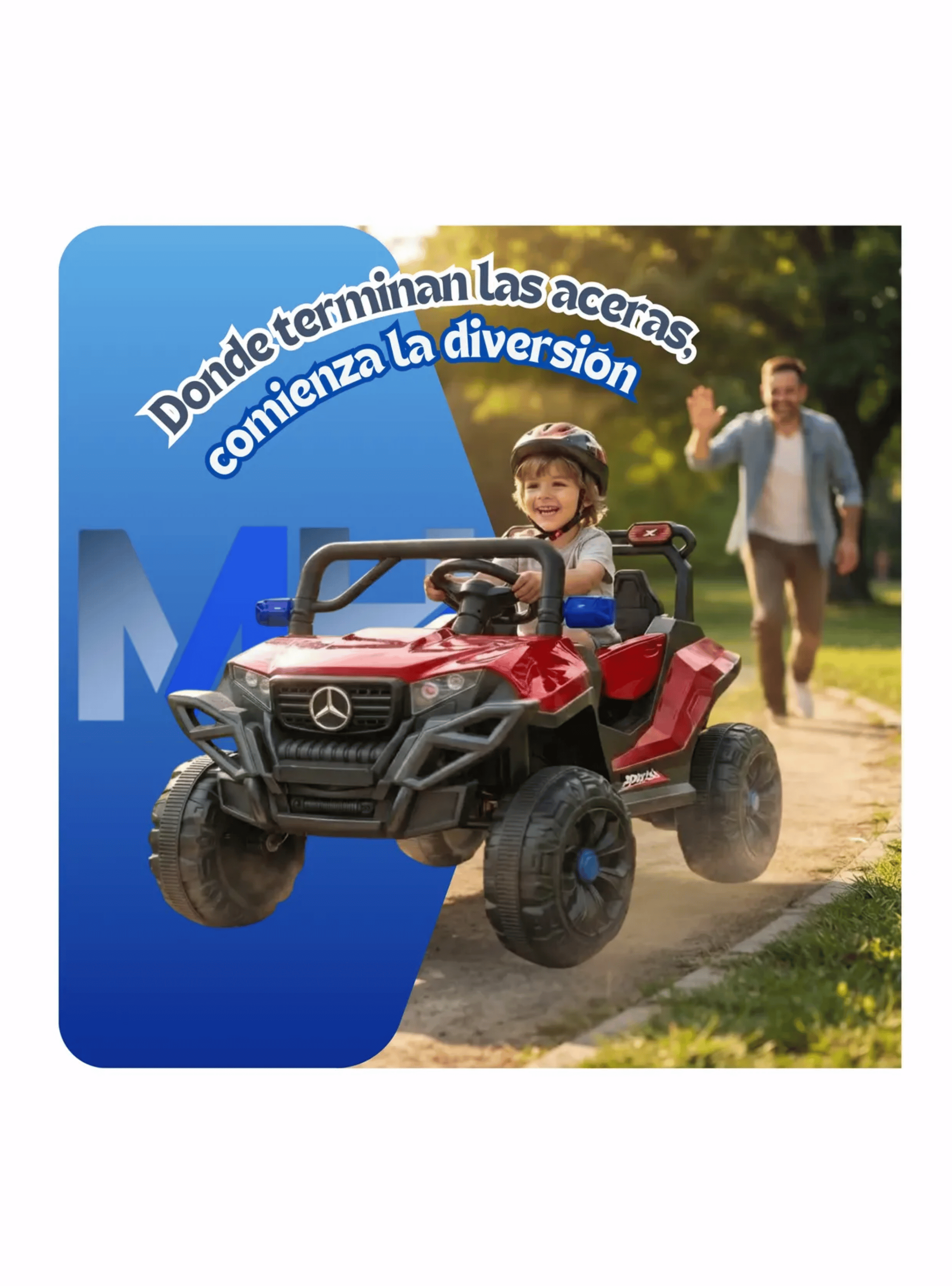 Auto Electrico Infantil Bateria 12v Control Remoto Luces Mp3-5