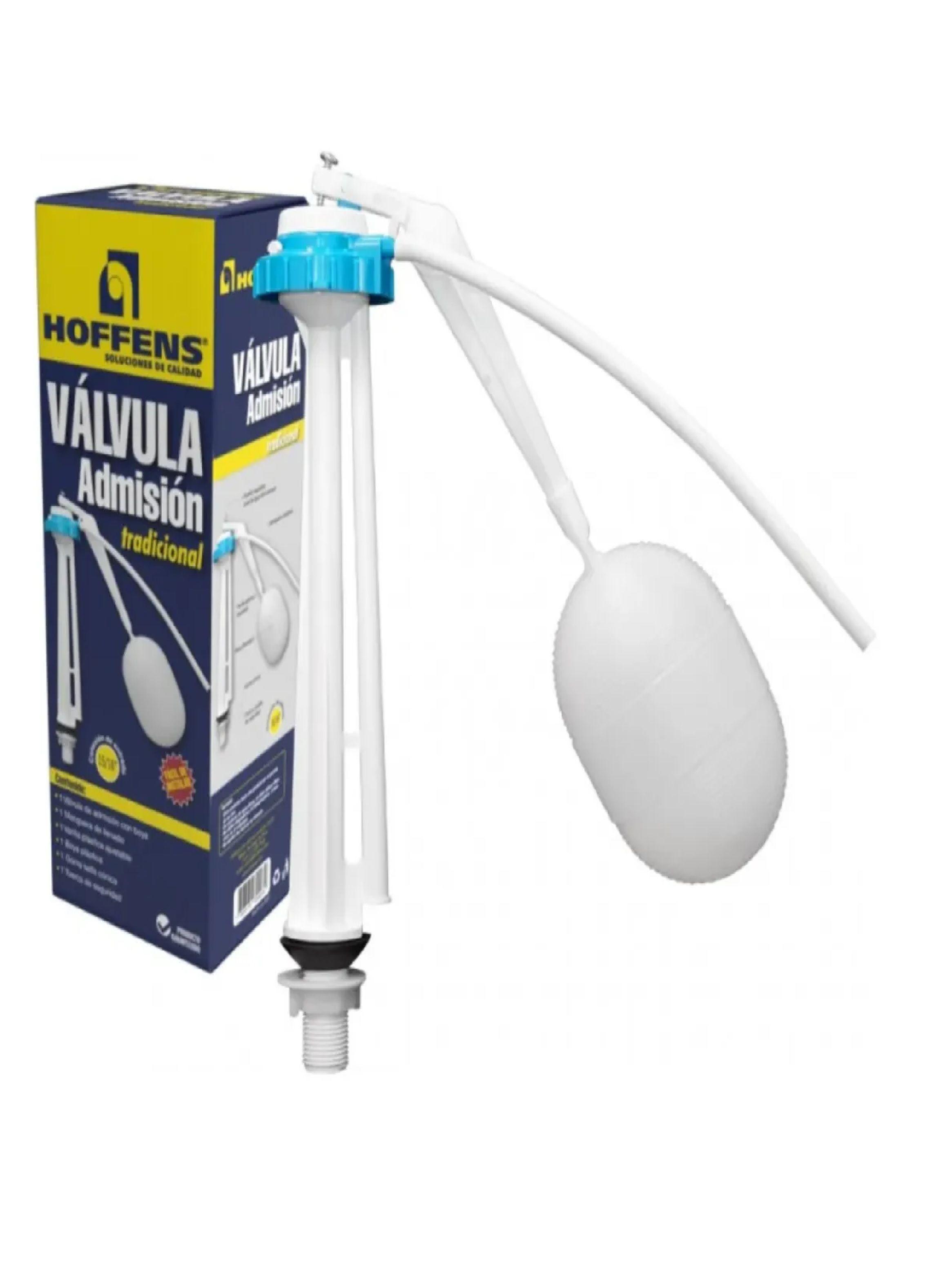 Valvula Admision Estanque Wc Tradicional 15/16 Con Flotador-0