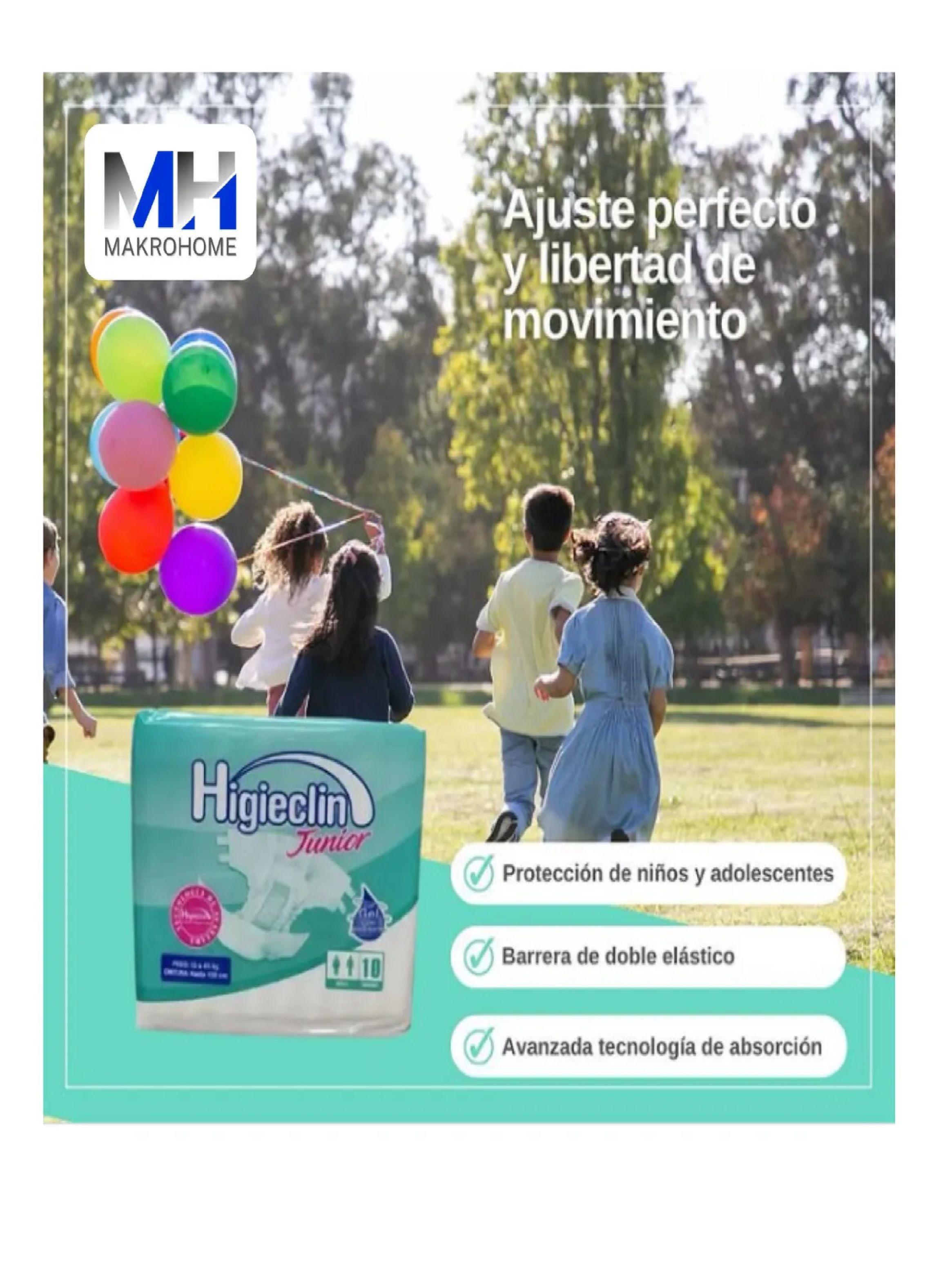Pañal Higieclin Junior X10 Unid - Adolescentes/niños 15-45k-3