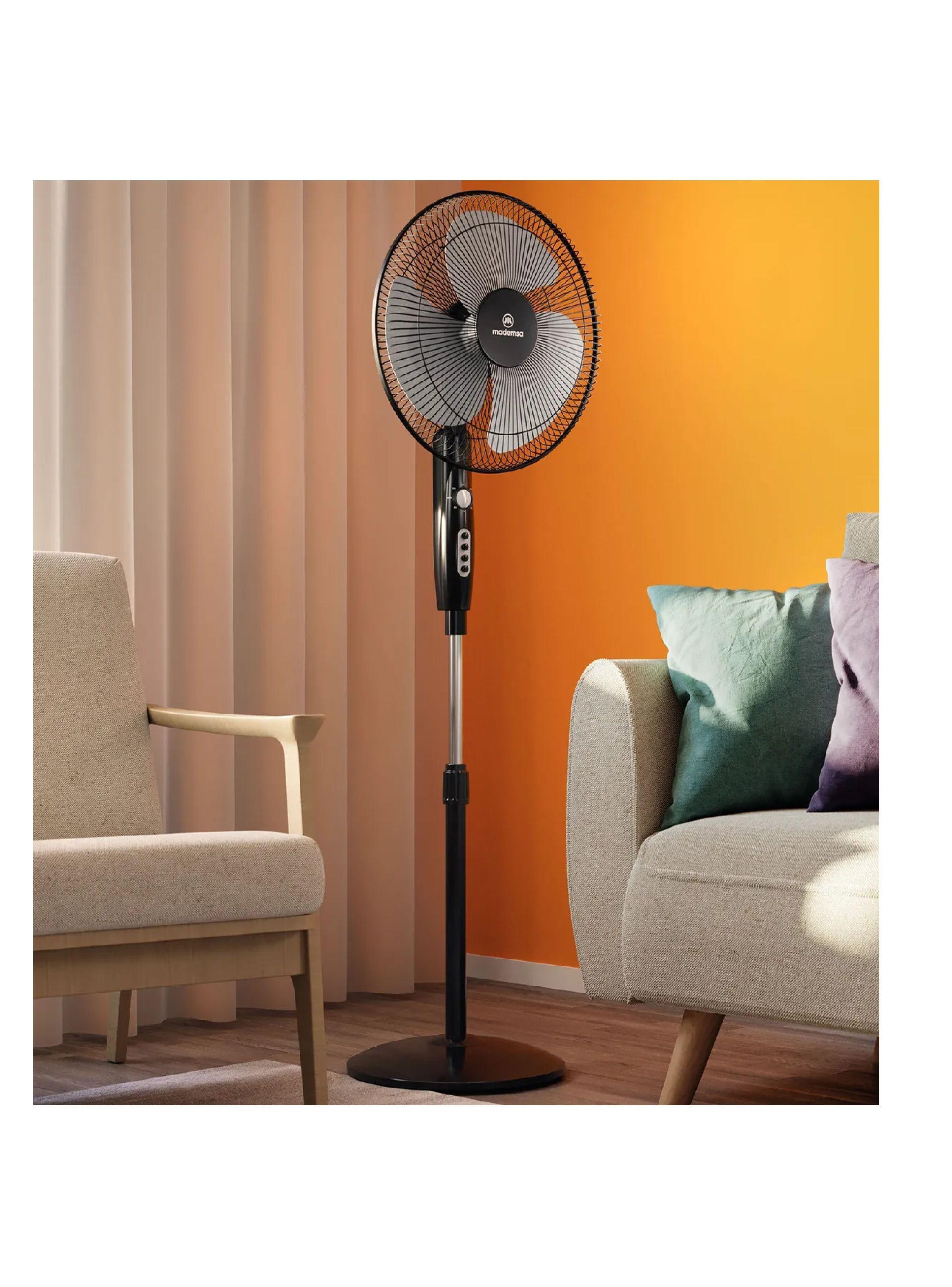 Ventilador Pedestal Mademsa 55w Timer Sf160-6