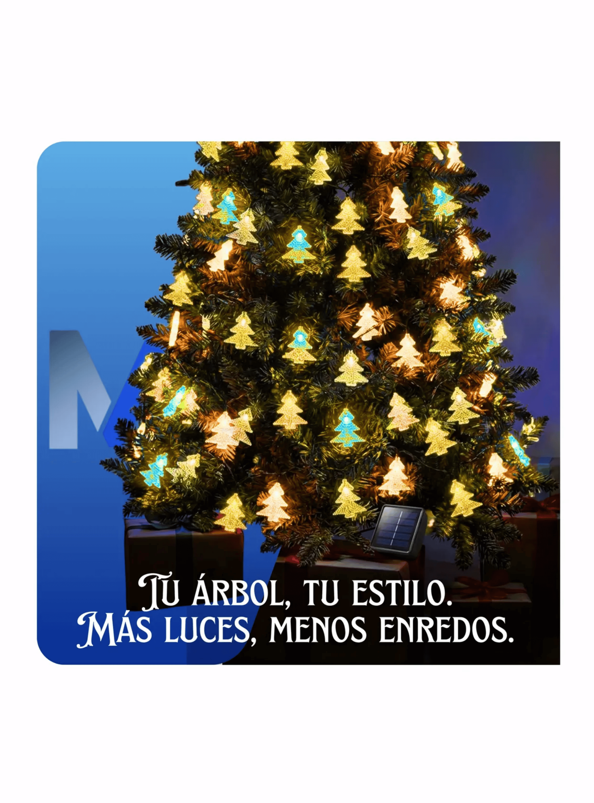 Luces De Navidad Led Arbol De Navidad 5m 20 Led Pack X6-6