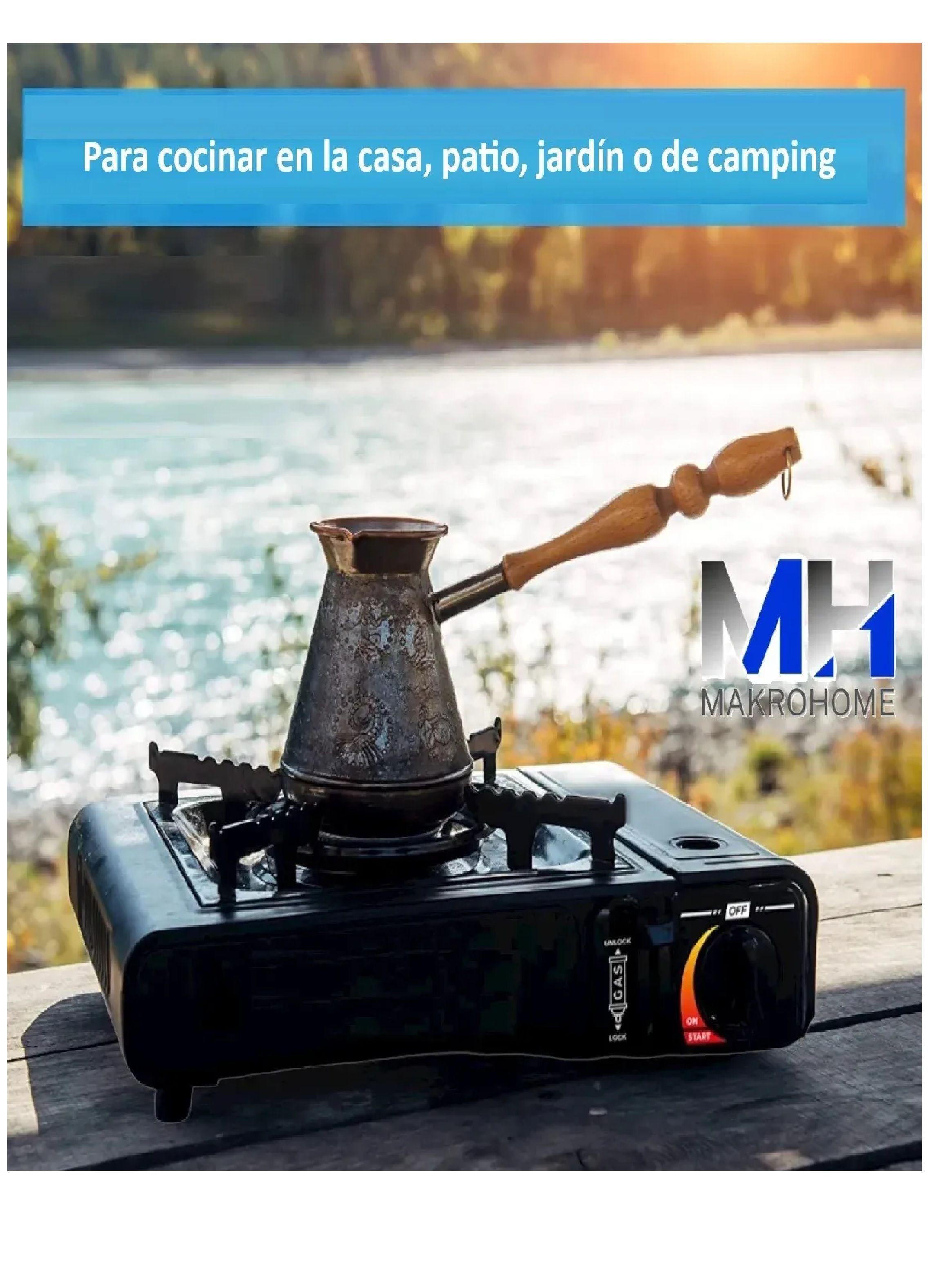 Cocinilla Camping Portatil Encendido Automatico Maleta Gas-3