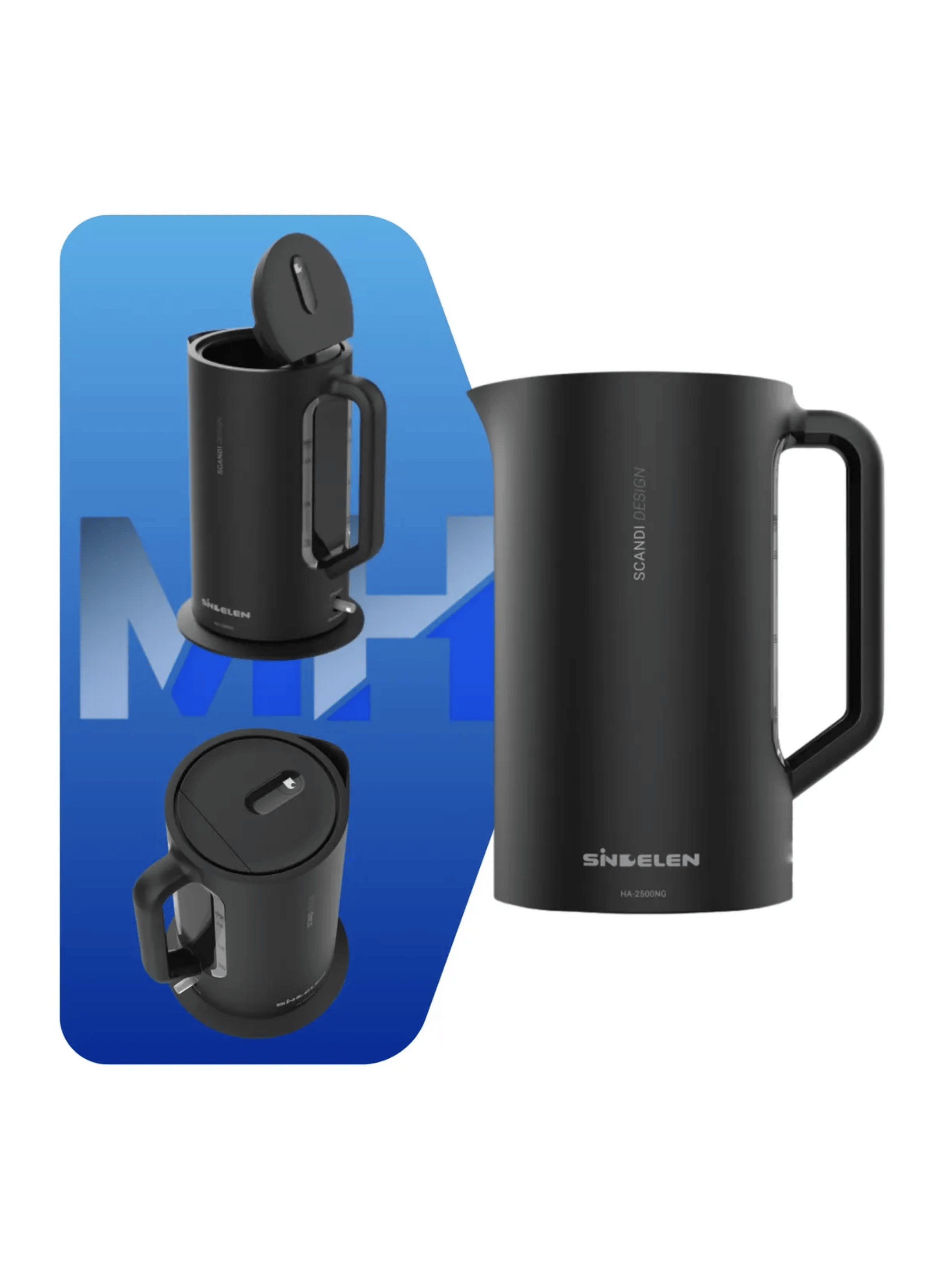 Hervidor Sindelen Scandi Design 1 7 L Matte Control Strix-5