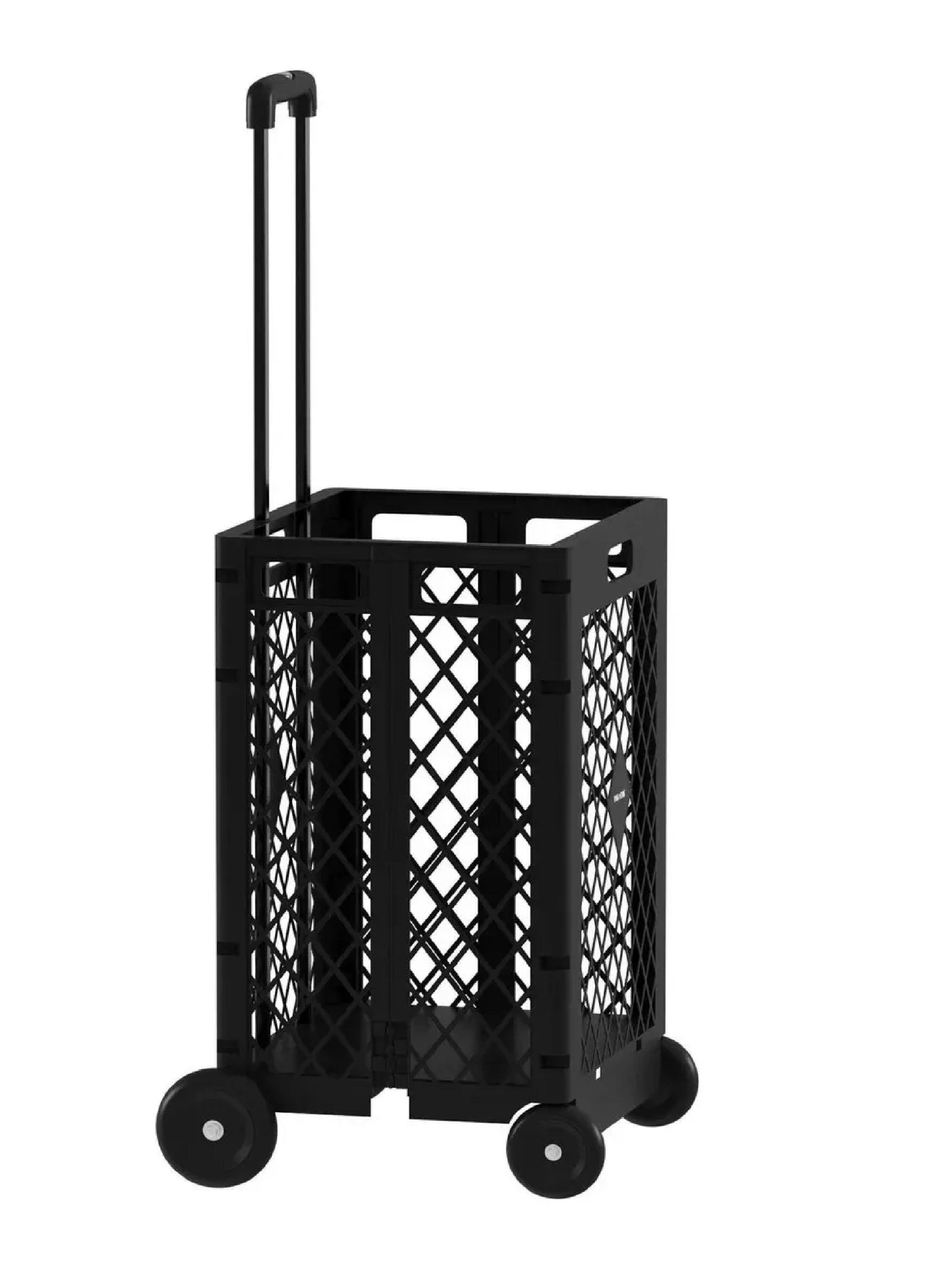 Carrito De Compras Plegable 4 Ruedas Hasta 30kg Multiuso-6