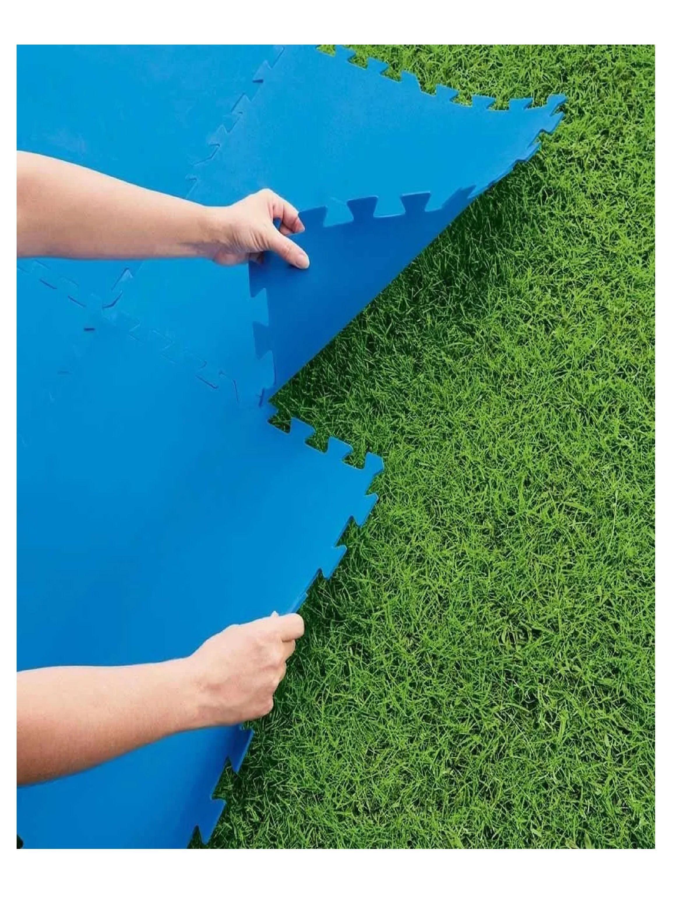 Protector De Goma Para Piscina 2.25mts Bestway Color Azul-4