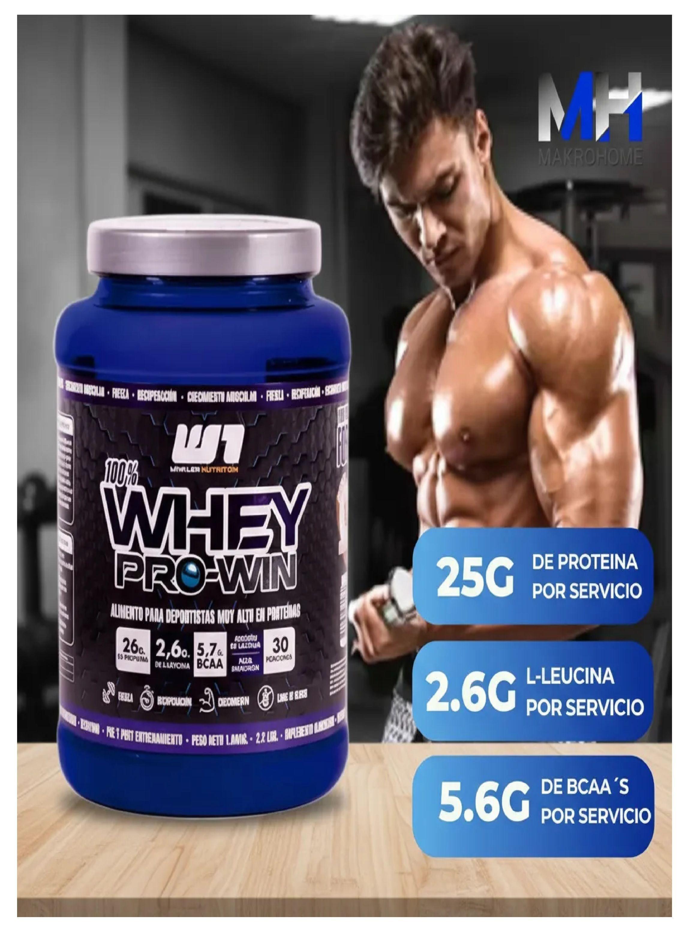 Proteina Whey Prowin 1 Kg Winkler Maximo Desarrollo Muscular Cookies and Cream-3
