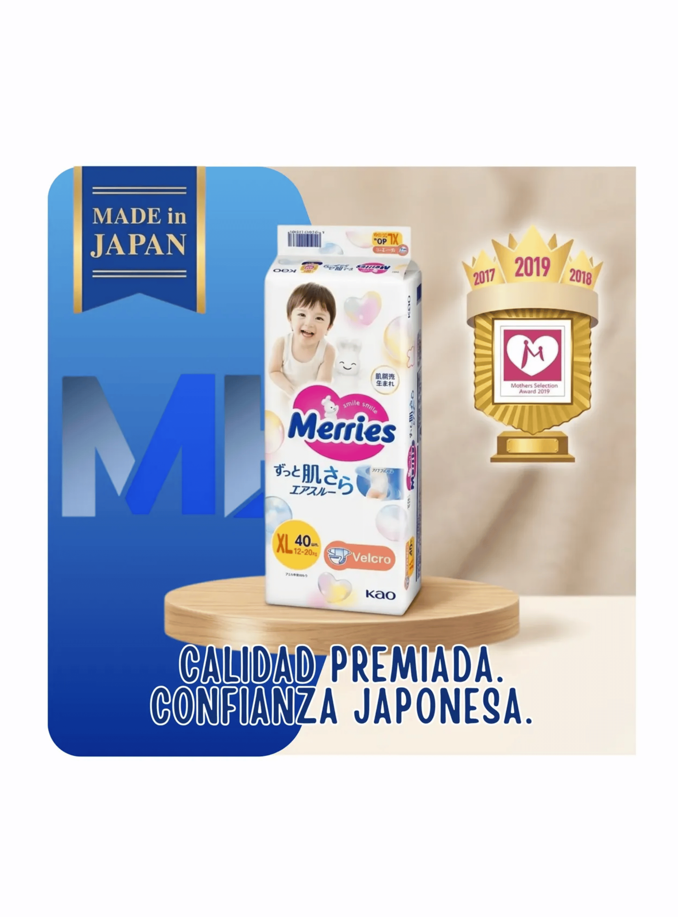 Pack X2 Pa ales Merries Talla Xl 80 Uds Ahorro Y Calidad-2