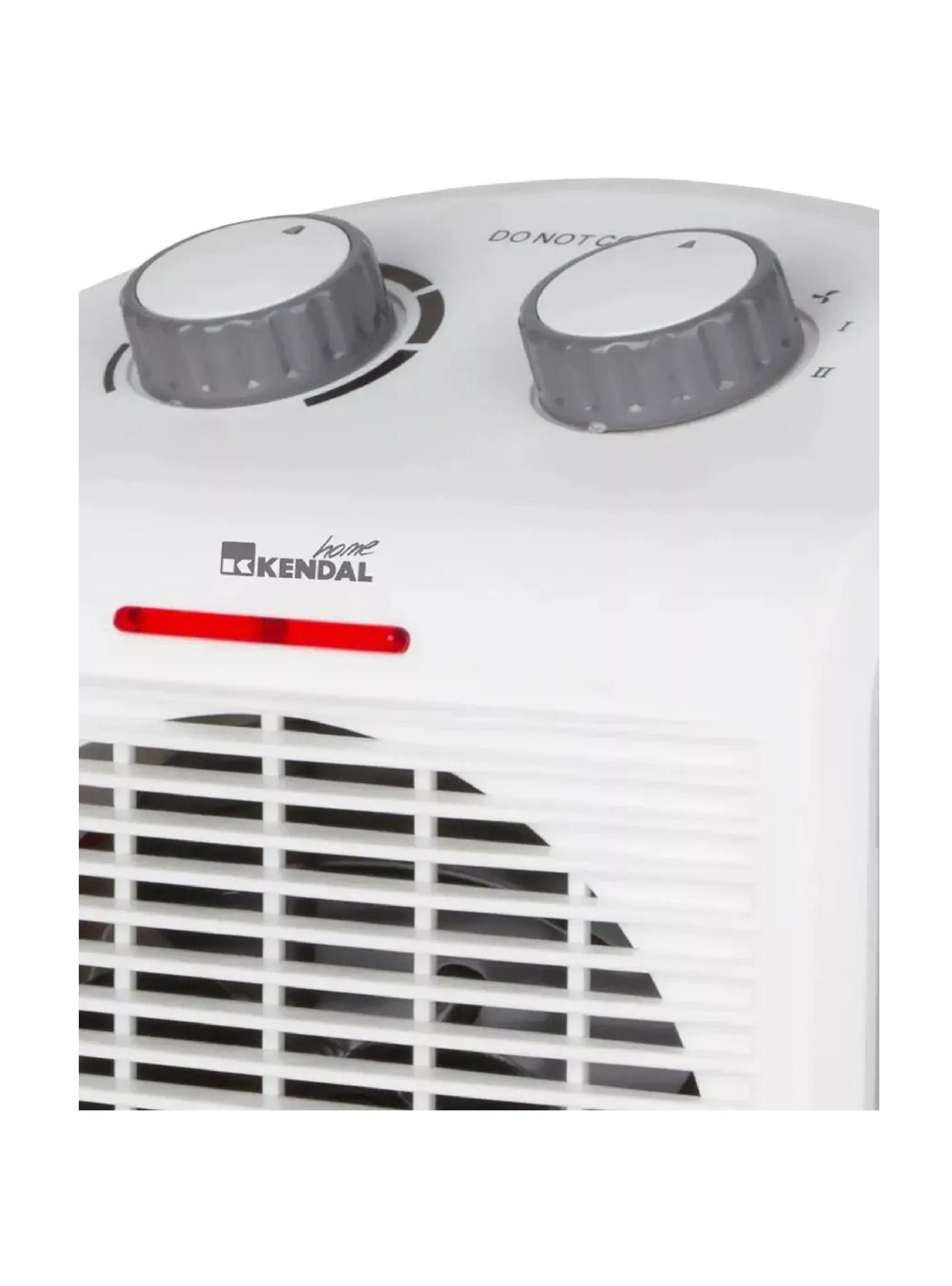 Termoventilador Kendal Calefactor Electrico Blanco Kfh-18-2