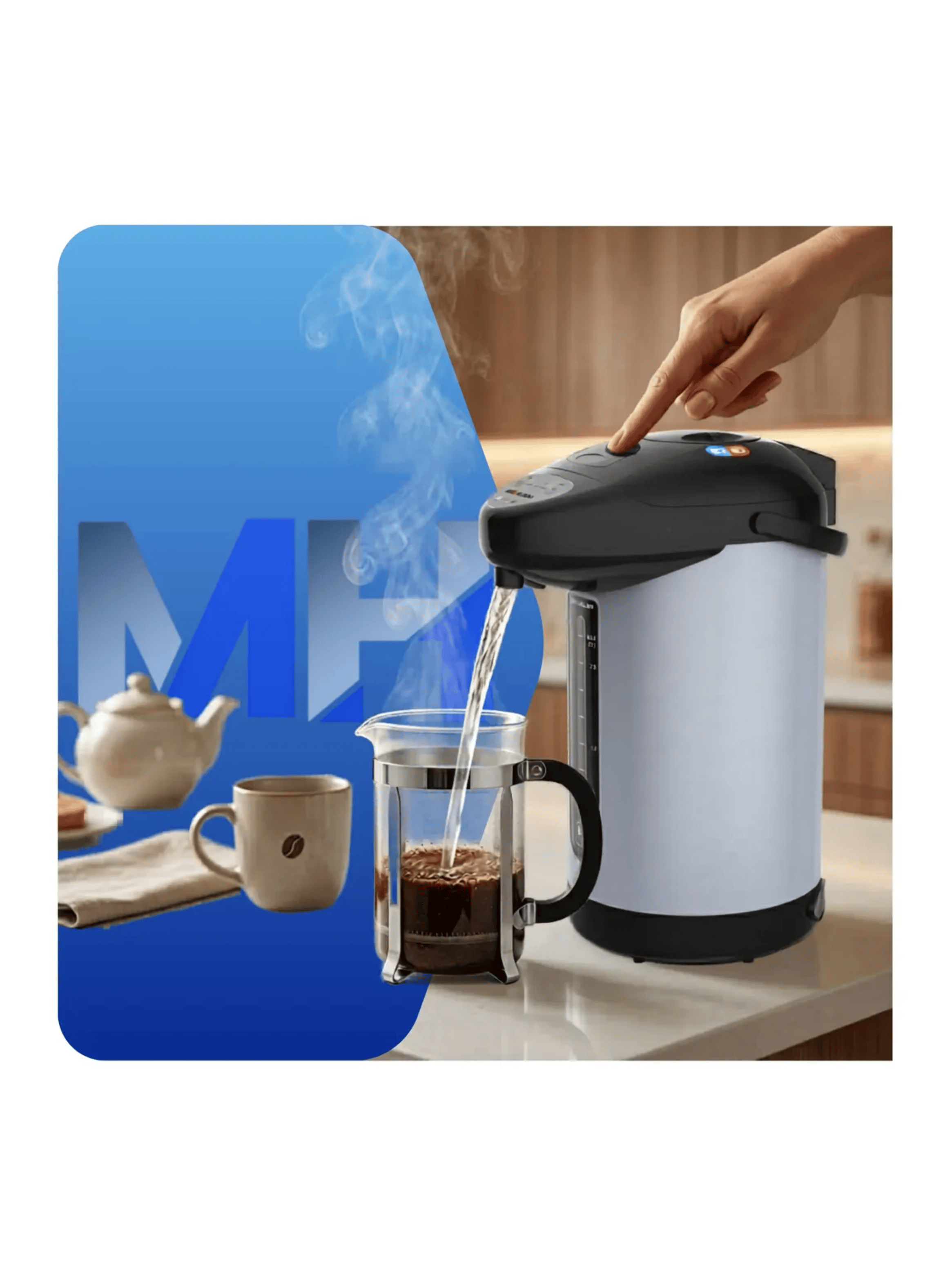 Hervidor Mantenedor Sindelen Acqua 3 Litros Hma 3200si Inox-5