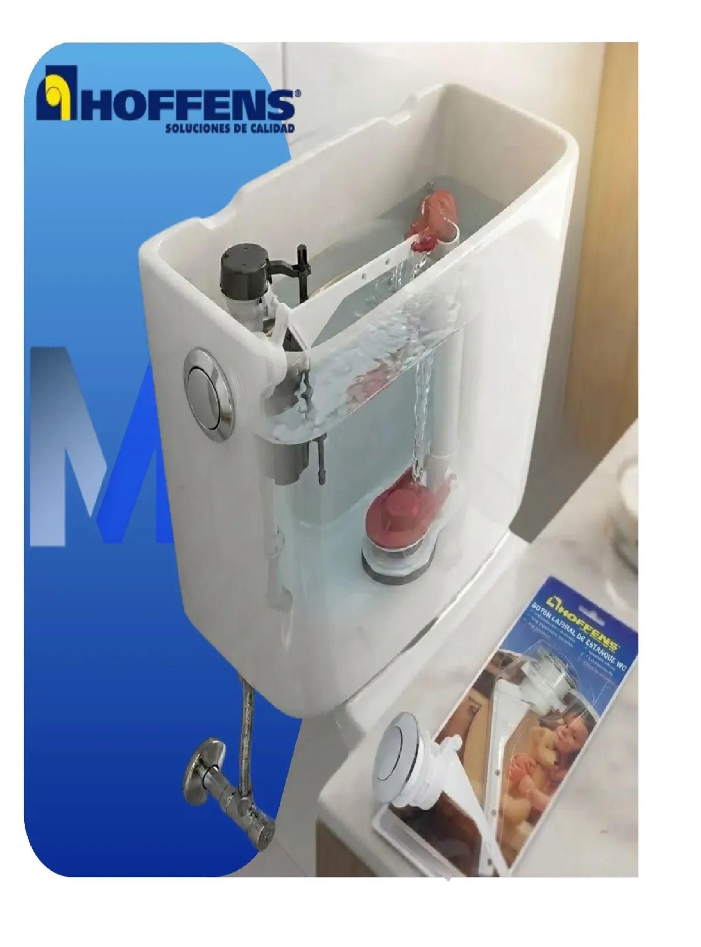 Boton Lateral Cromado 38mm Estanque Wc Descarga Tradicional-4