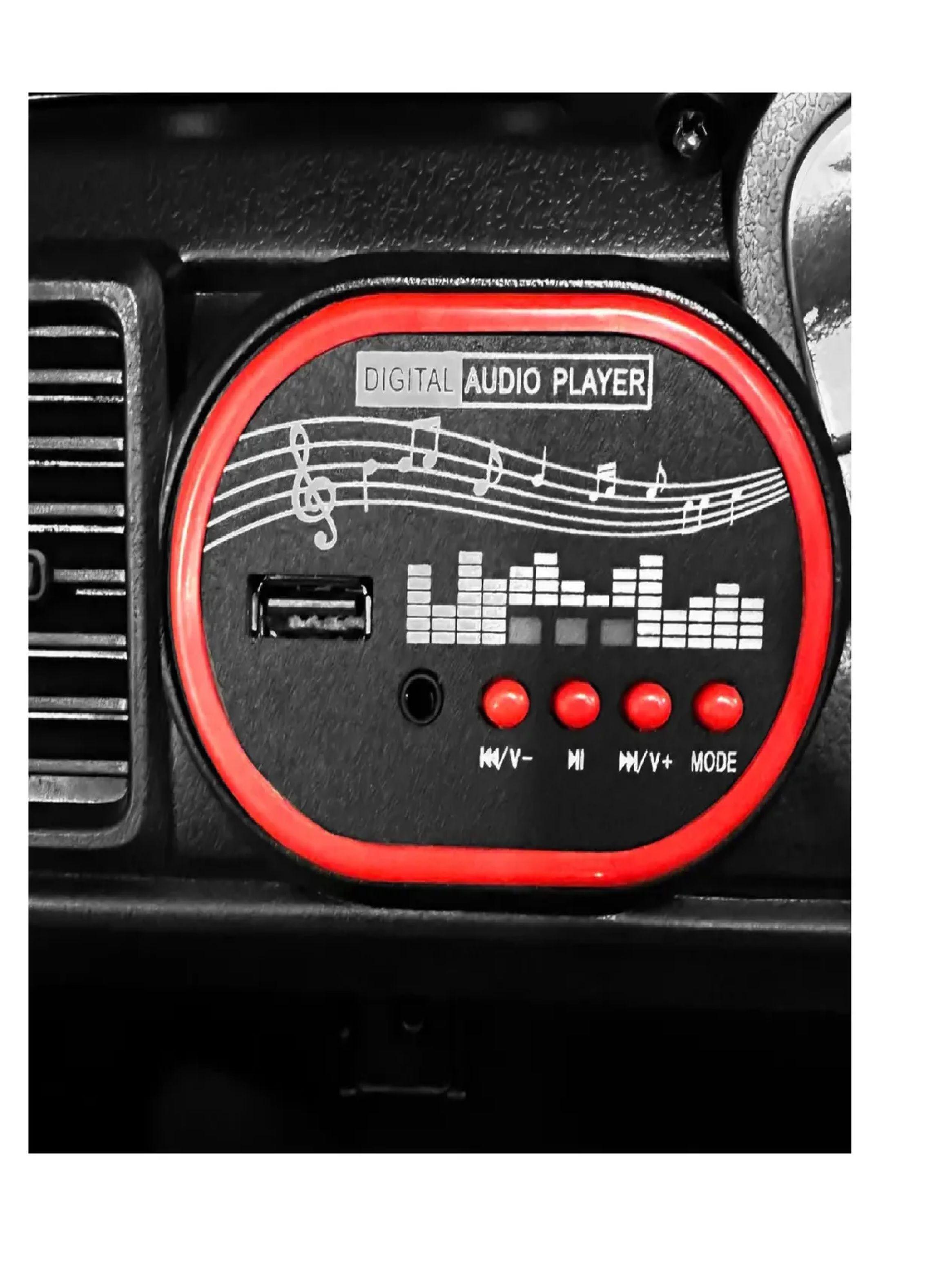 Auto Electrico Police 12v 2 Motores Aventura Y Seguridad Azul-6