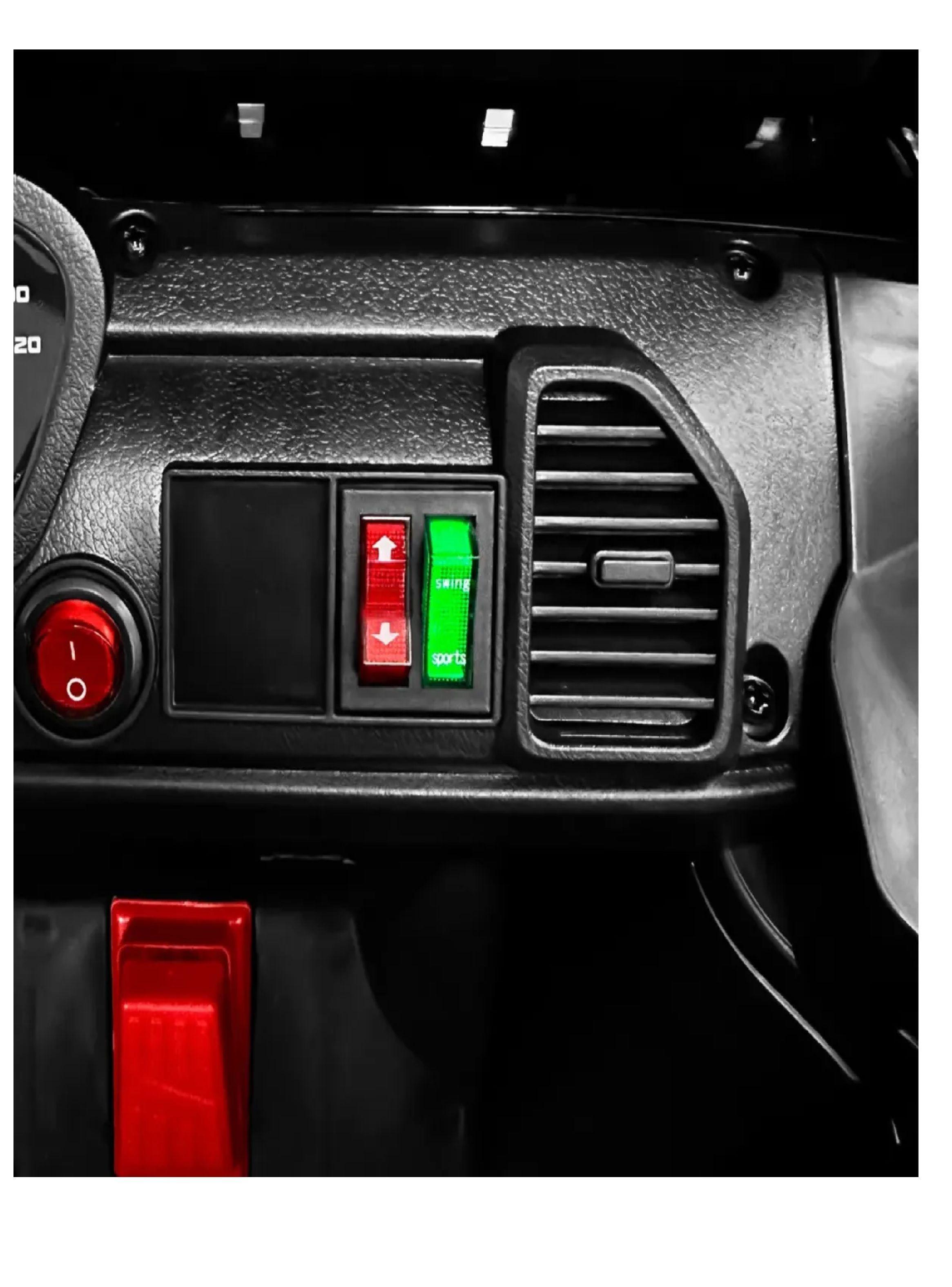 Auto Electrico Police 12v 2 Motores Aventura Y Seguridad Azul-7