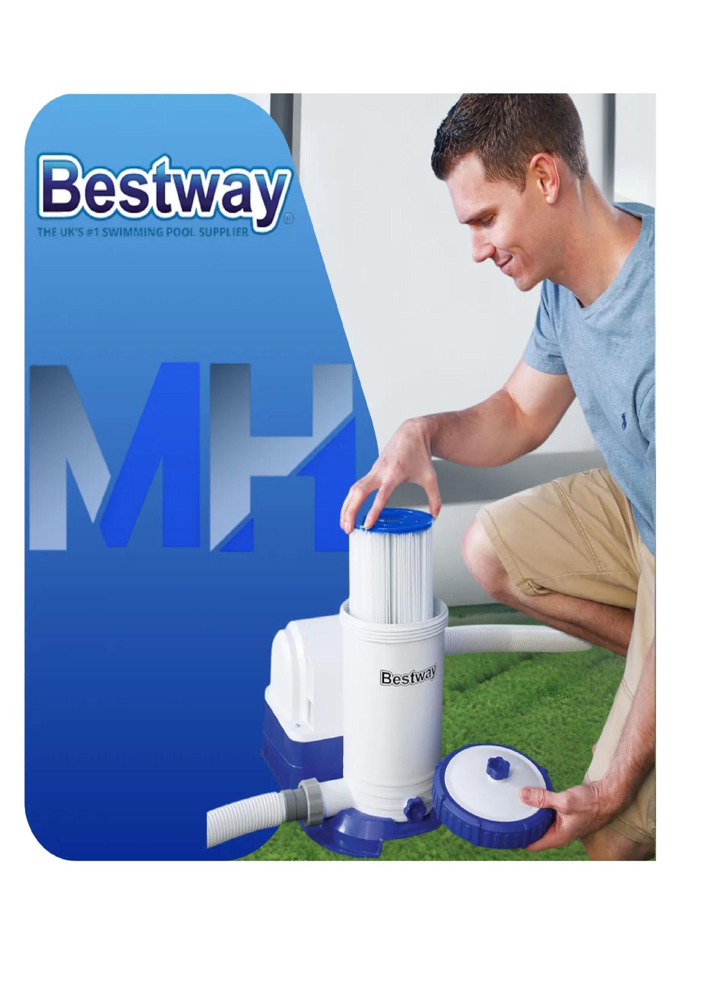 Bomba Filtro Para Piscina Con Filtro 9463lt/h 220v Bestway-3