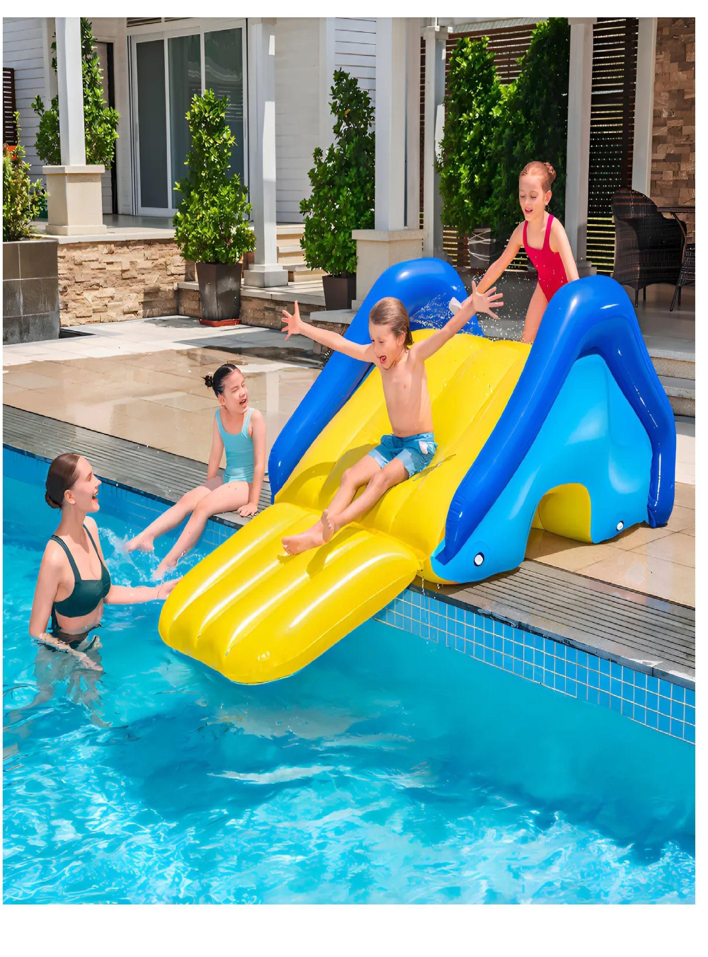 Resbaladilla Tobogán Infantil Inflable Gigante 247cm Bestway-4