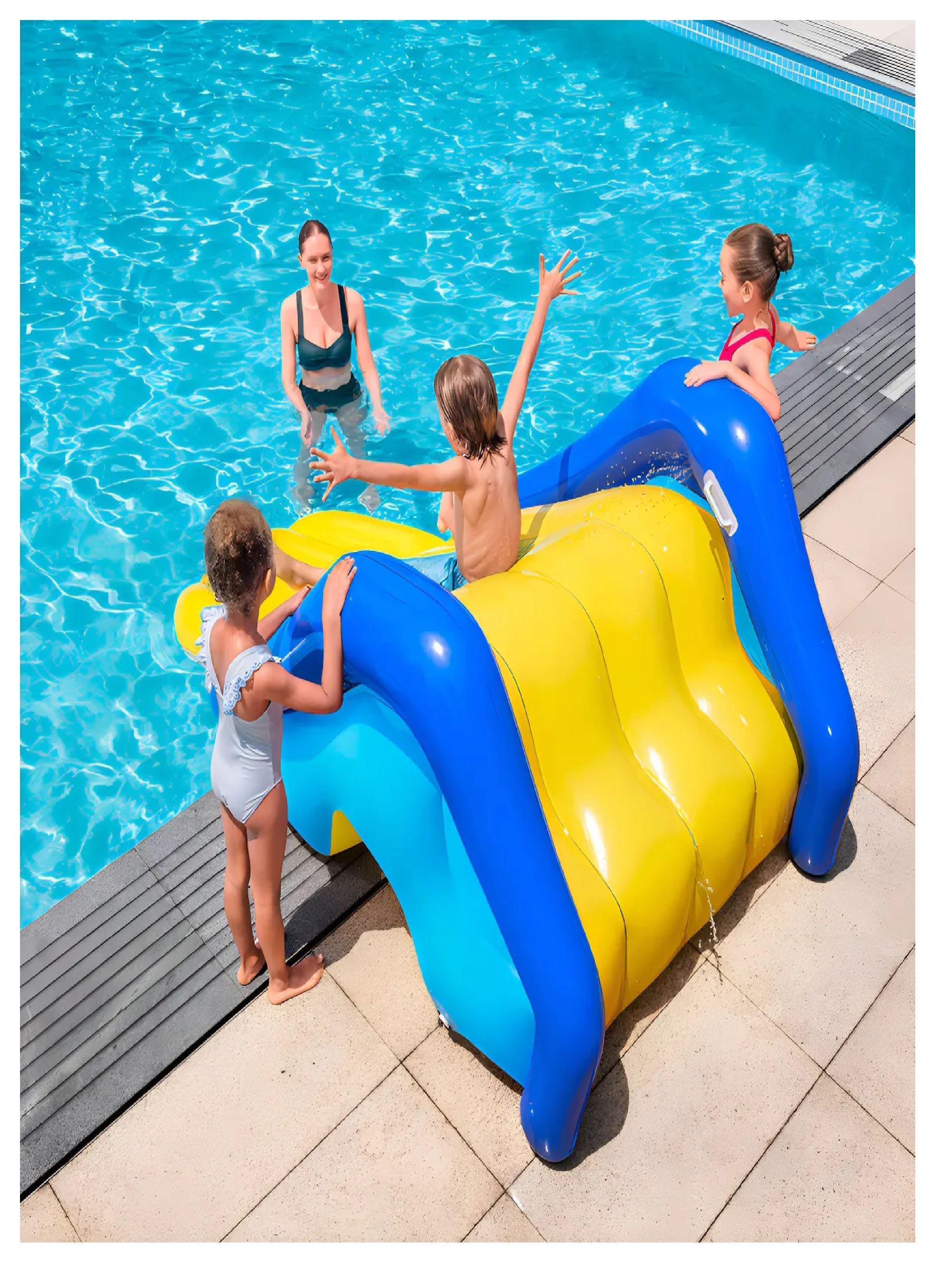 Resbaladilla Tobogán Infantil Inflable Gigante 247cm Bestway-5