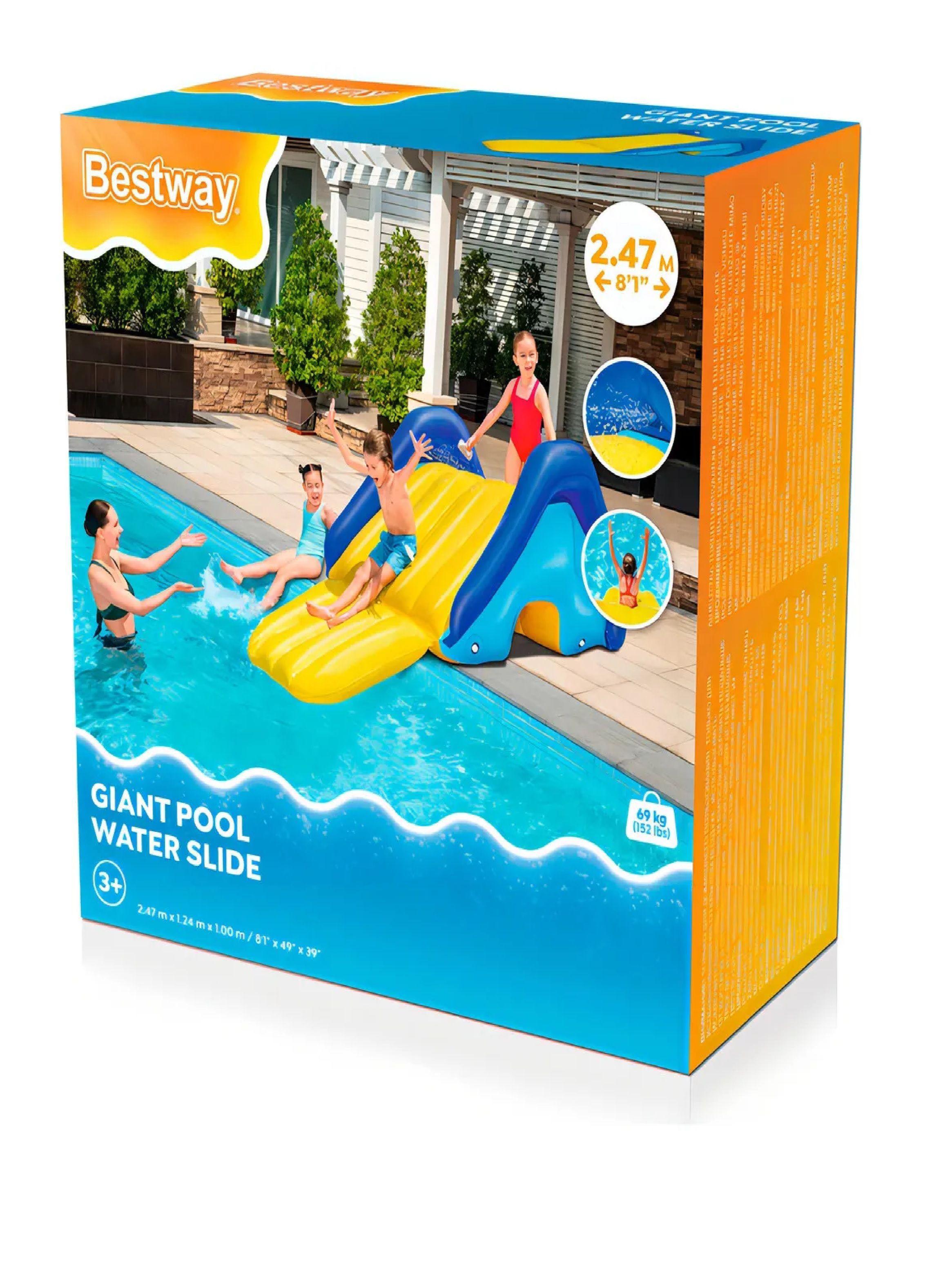 Resbaladilla Tobogán Infantil Inflable Gigante 247cm Bestway-7