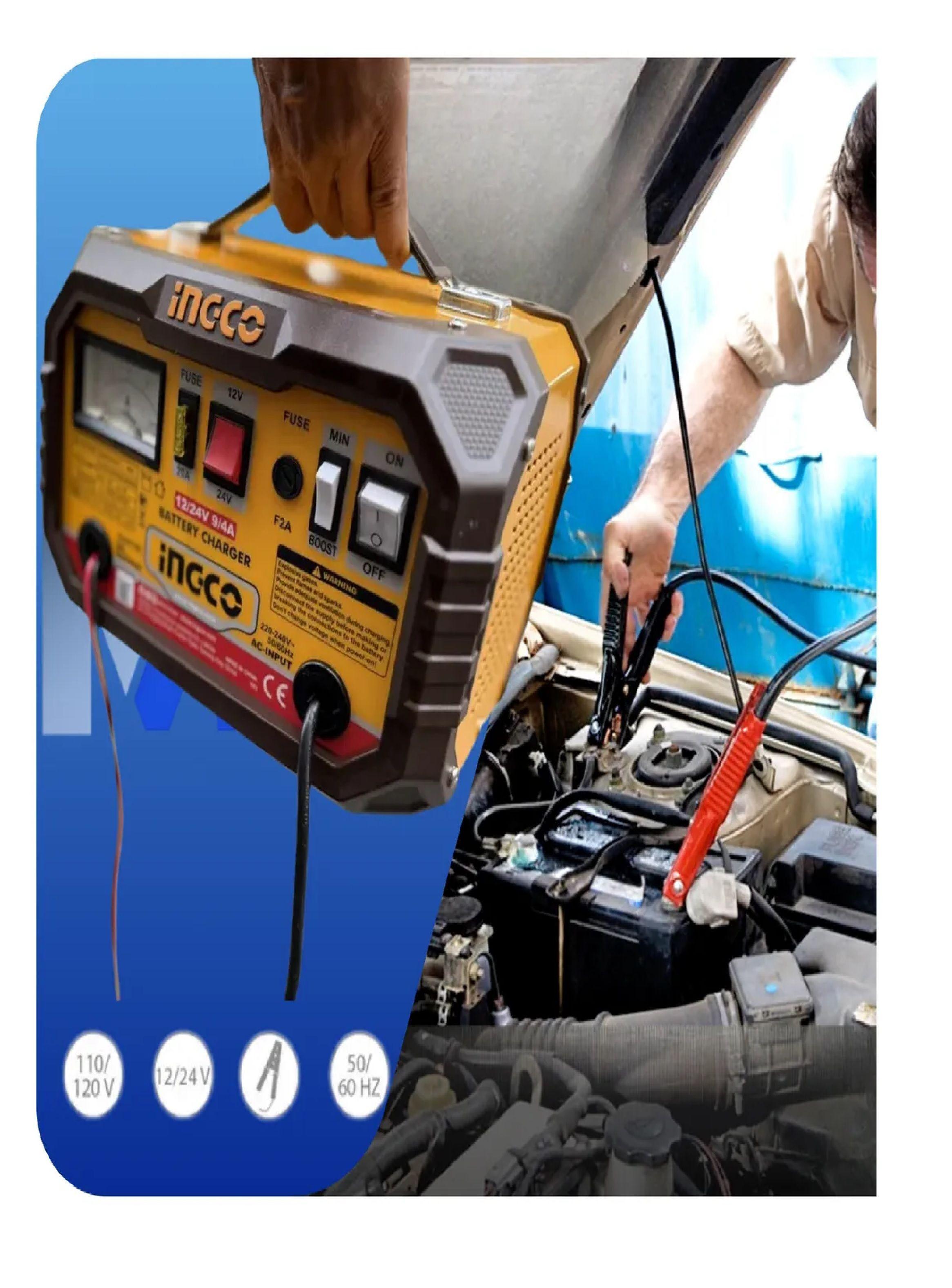 Cargador De Baterias Ingco 12v/24v Carga Segura Y Eficiente-4