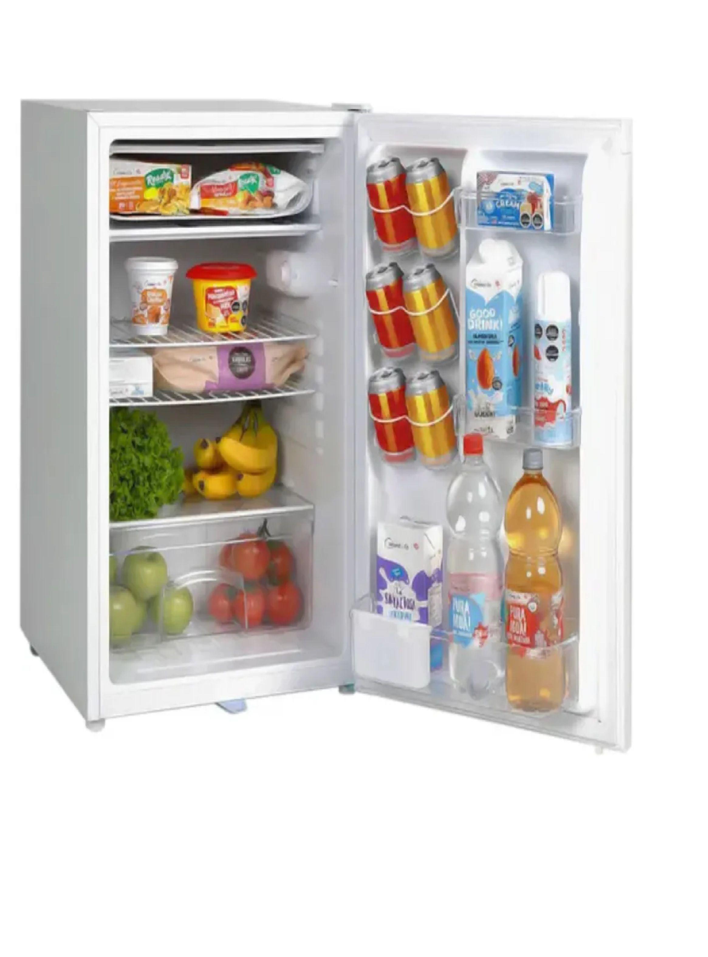 Refrigerador Frigobar Nex 122l Blanco Con Llave Alto 84cm-2